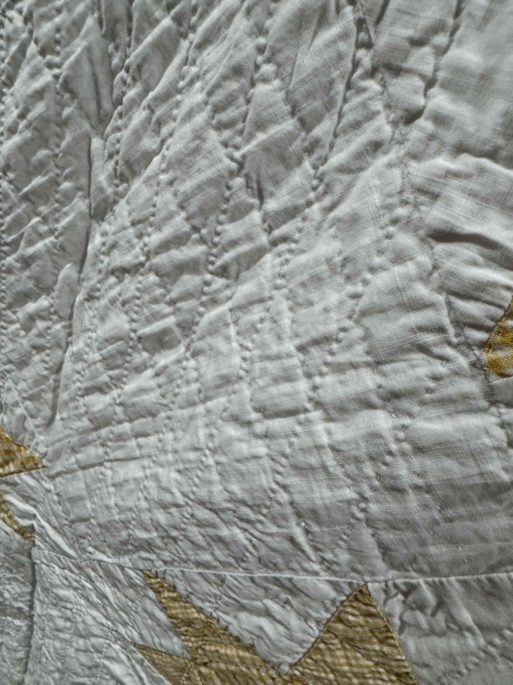 ** SOLD Vintage Quilt Sawtooth Square SOLD**
