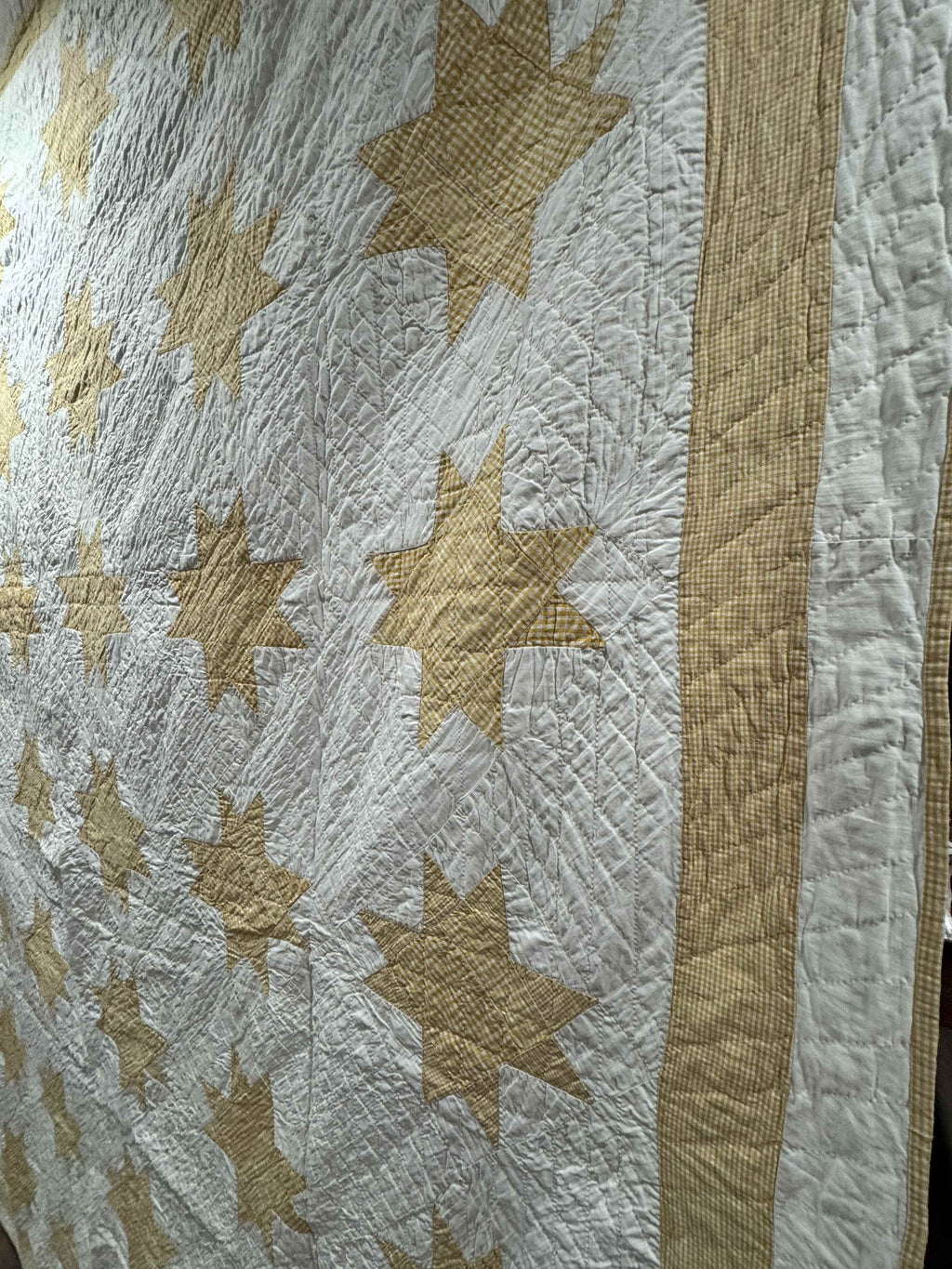 ** SOLD Vintage Quilt Sawtooth Square SOLD**