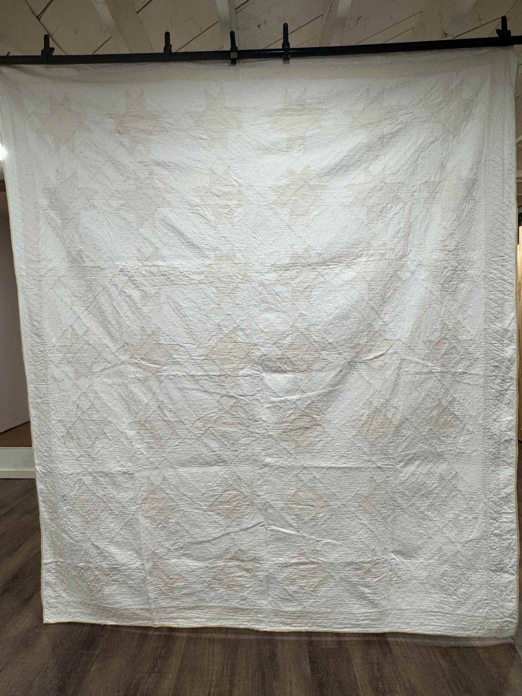 ** SOLD Vintage Quilt Sawtooth Square SOLD**