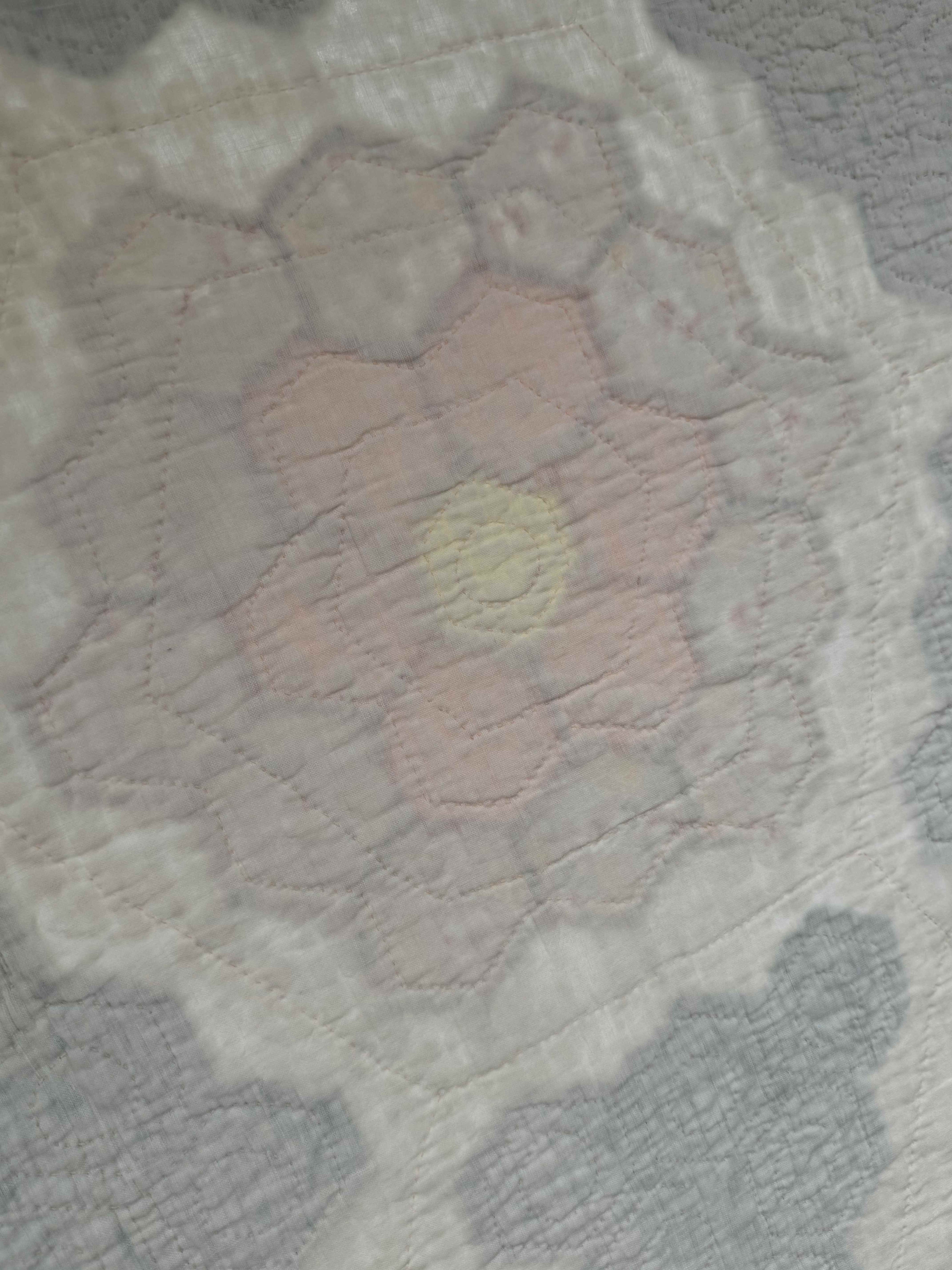 Vintage Quilt Grandmother's Flower Garden