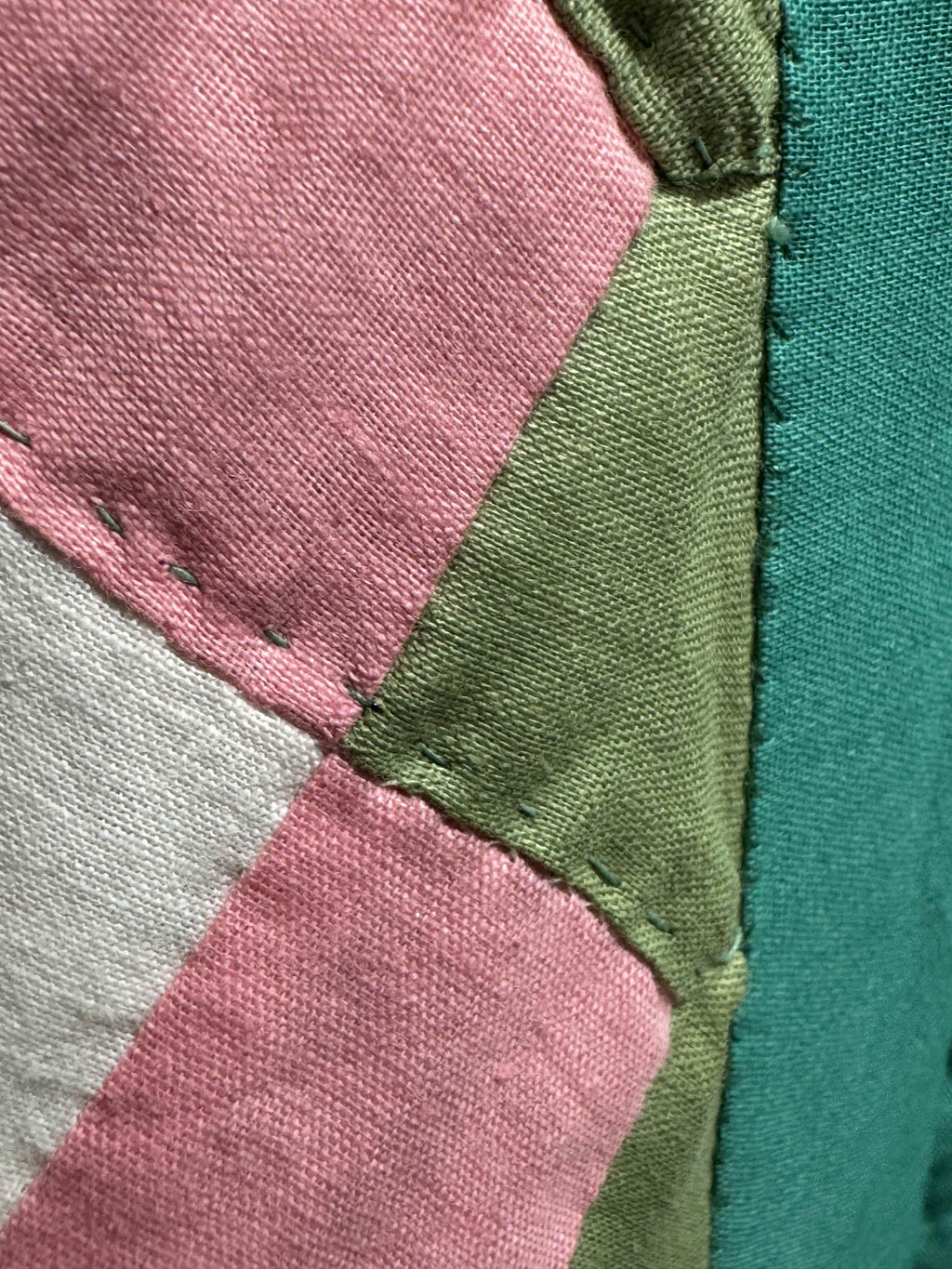 Vintage Quilt Trip Around the World Variation