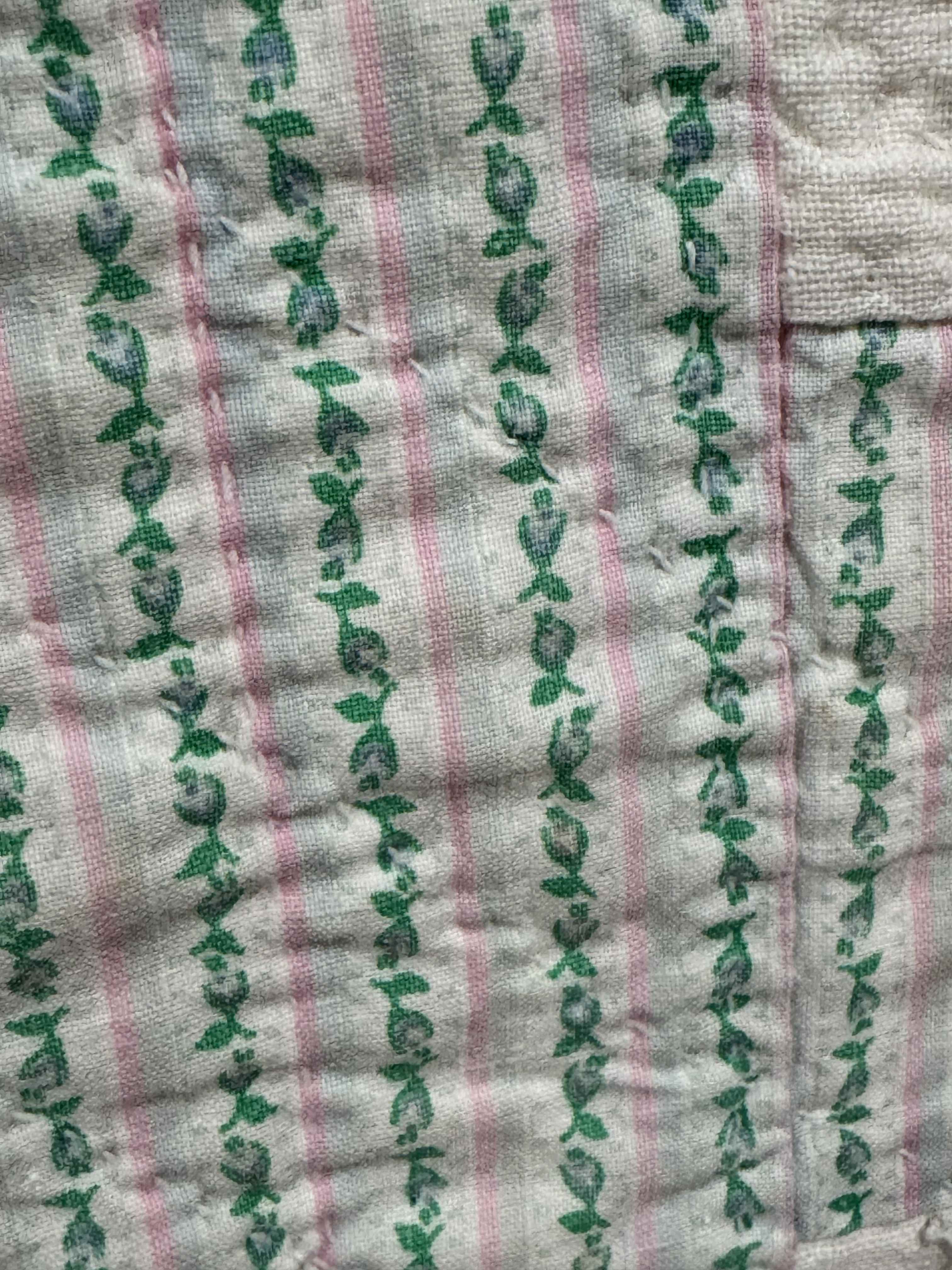 **SOLD Vintage Quilt Sunbonnet Sue Crib Size SOLD**