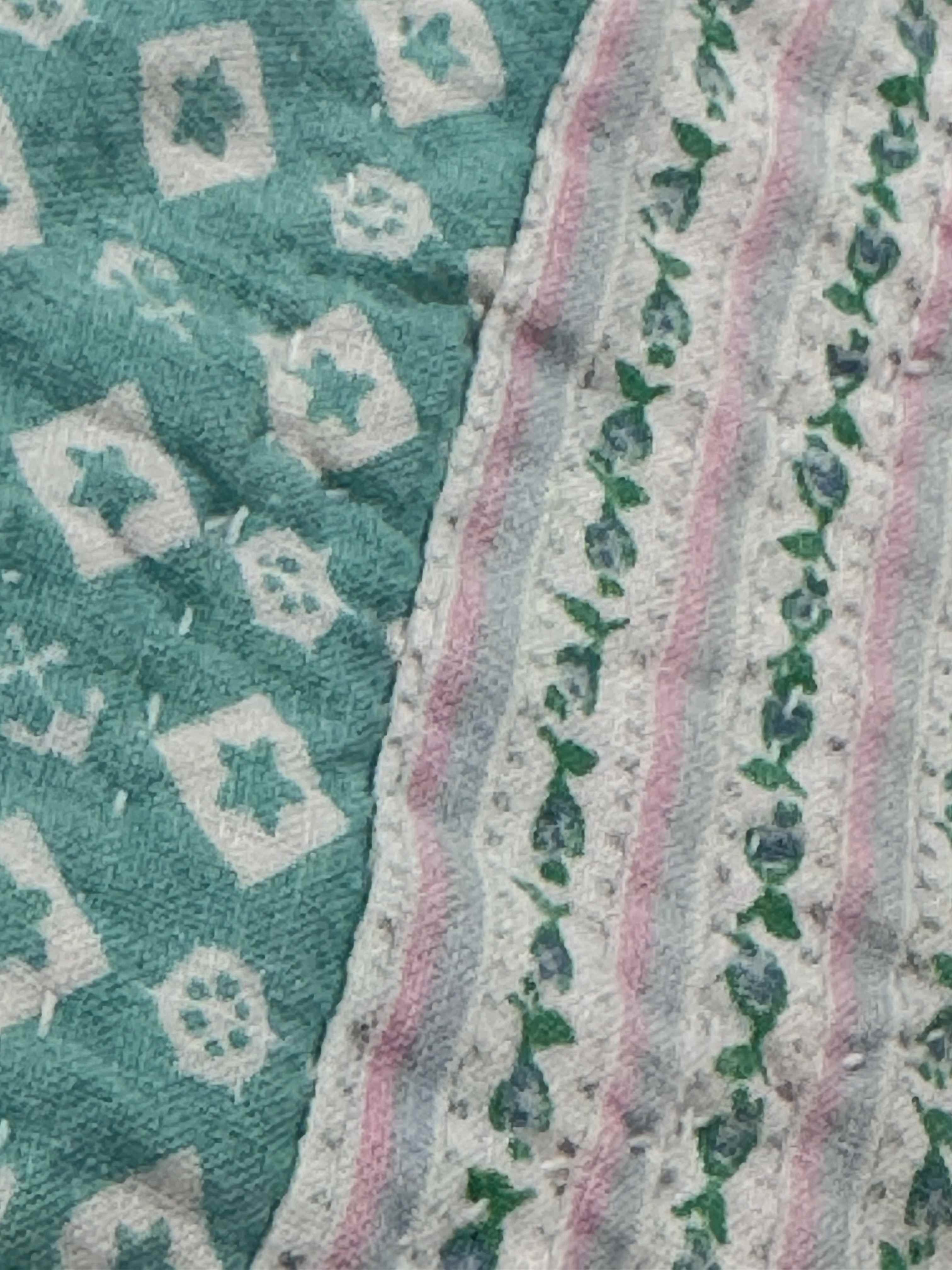 **SOLD Vintage Quilt Sunbonnet Sue Crib Size SOLD**