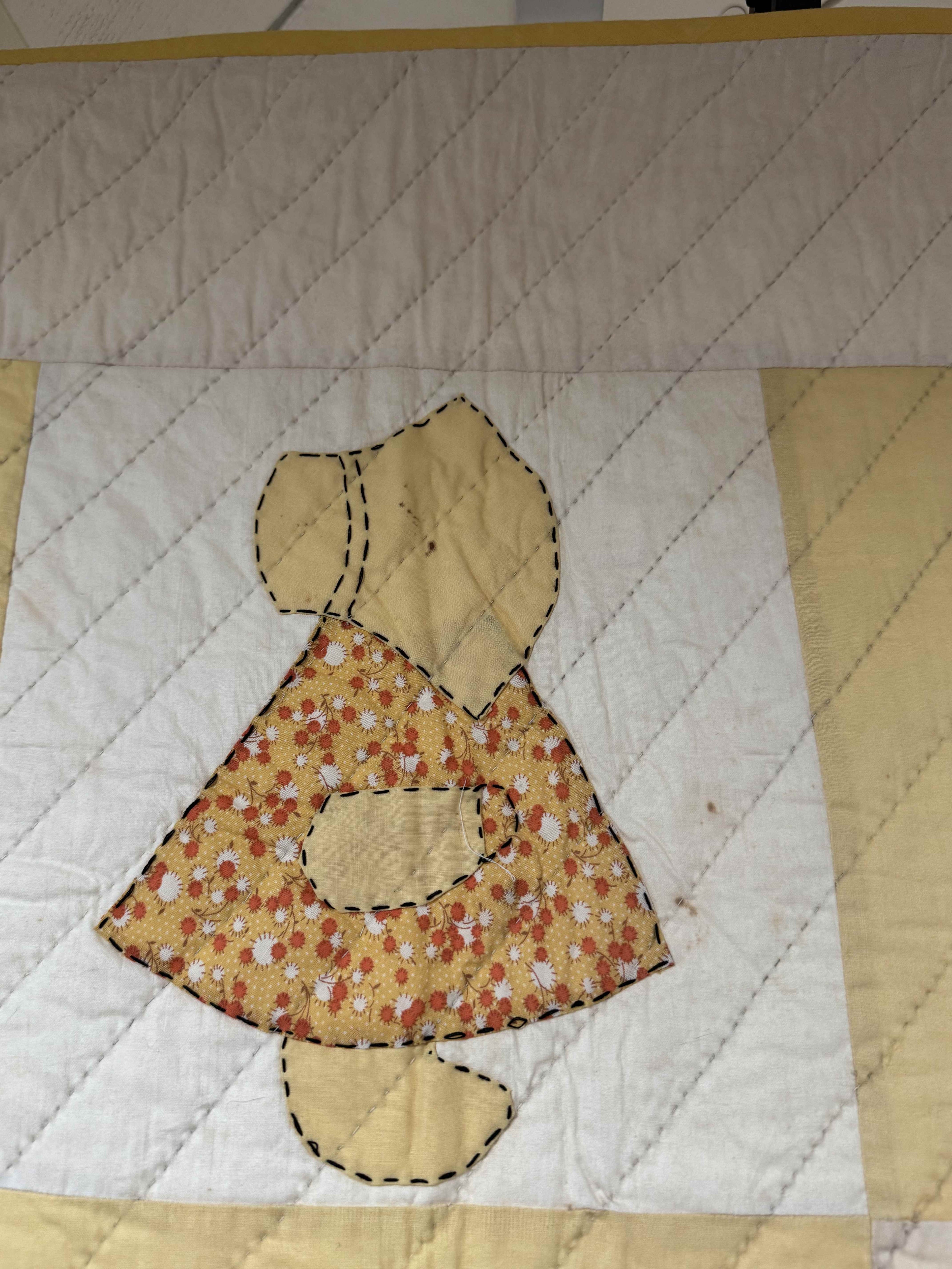**SOLD  Vintage Sunbonnet Sue and Overall Sam SOLD**