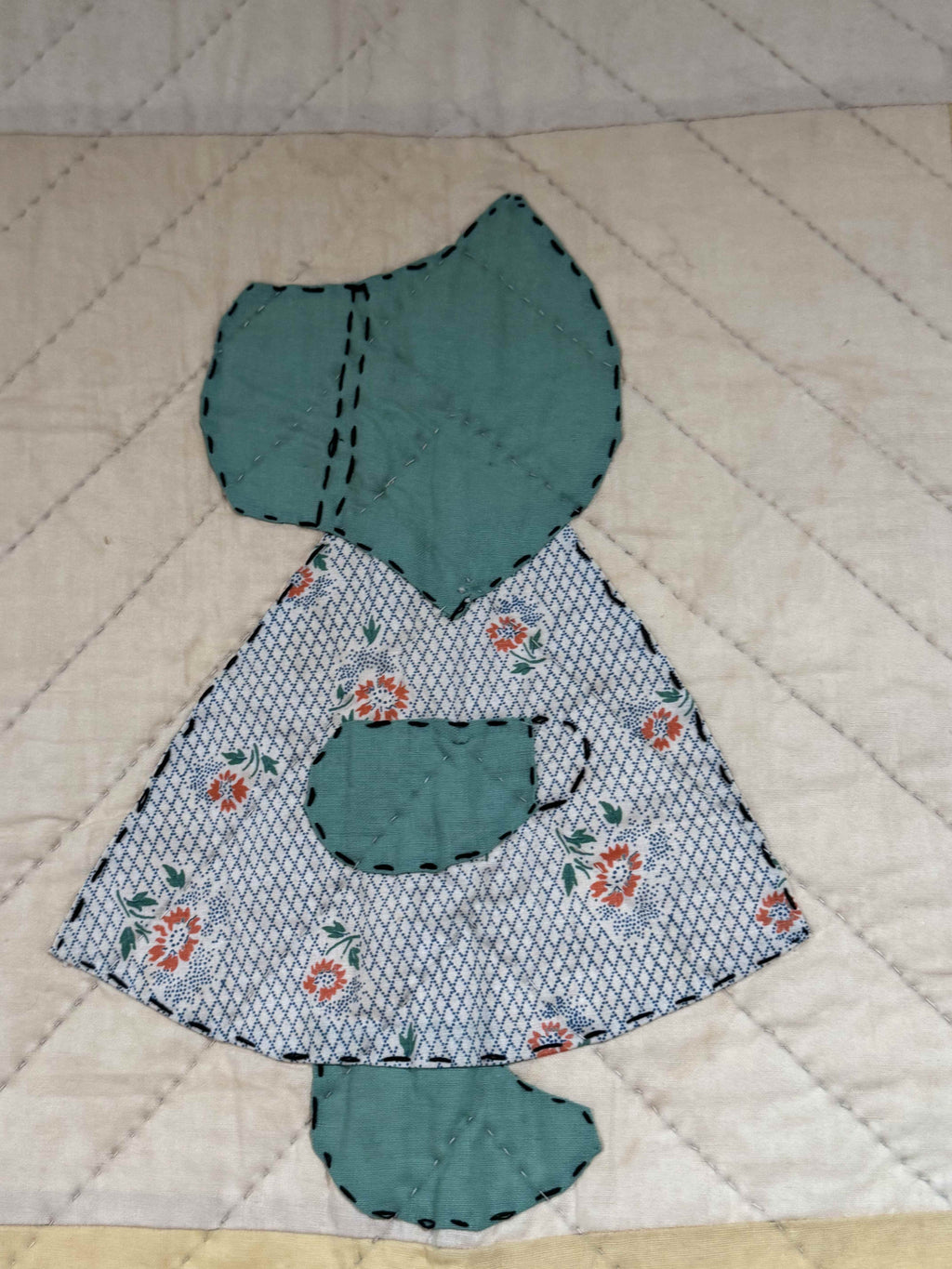 **SOLD  Vintage Sunbonnet Sue and Overall Sam SOLD**