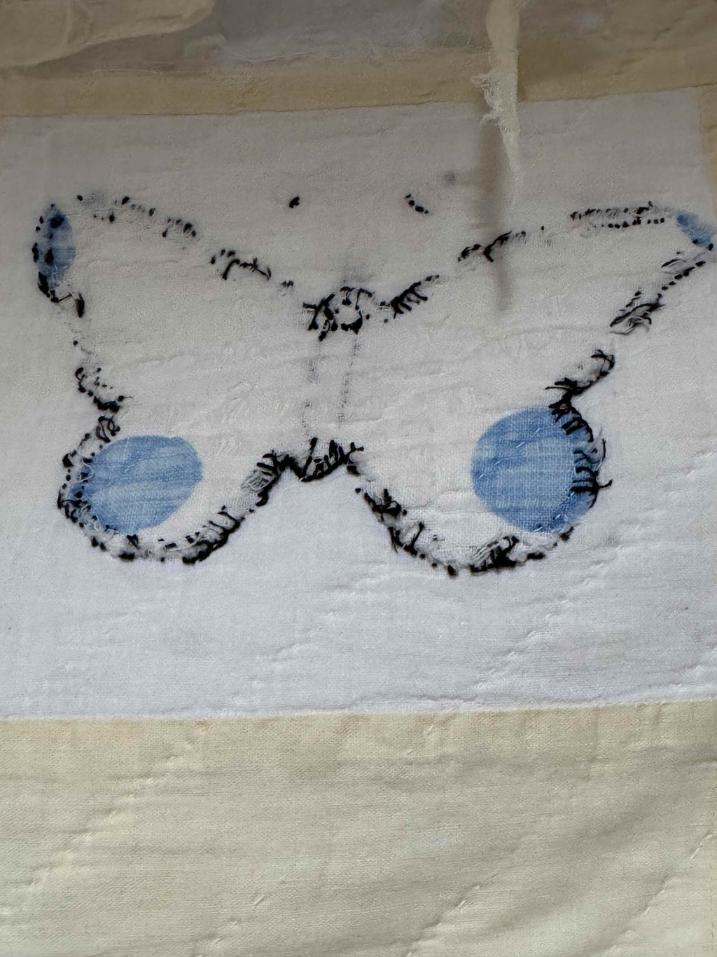**SOLD Vintage Quilt Butterfly Applique SOLD**