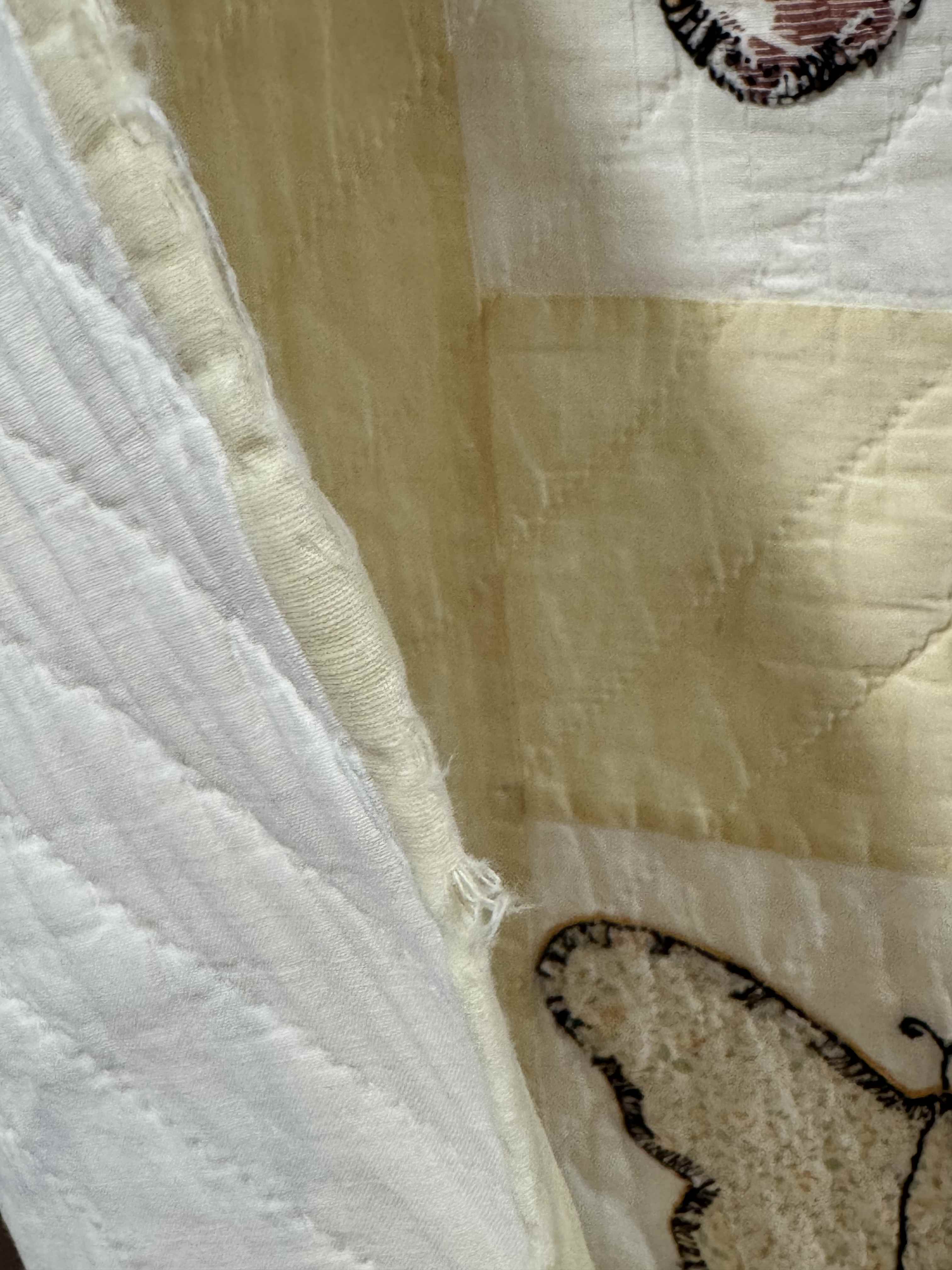 **SOLD Vintage Quilt Butterfly Applique SOLD**