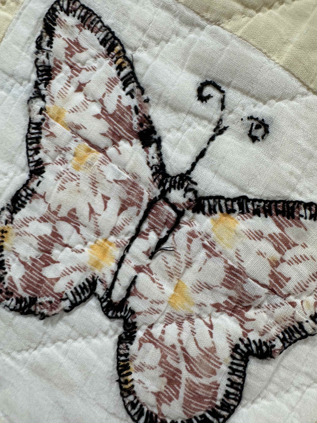 **SOLD Vintage Quilt Butterfly Applique SOLD**