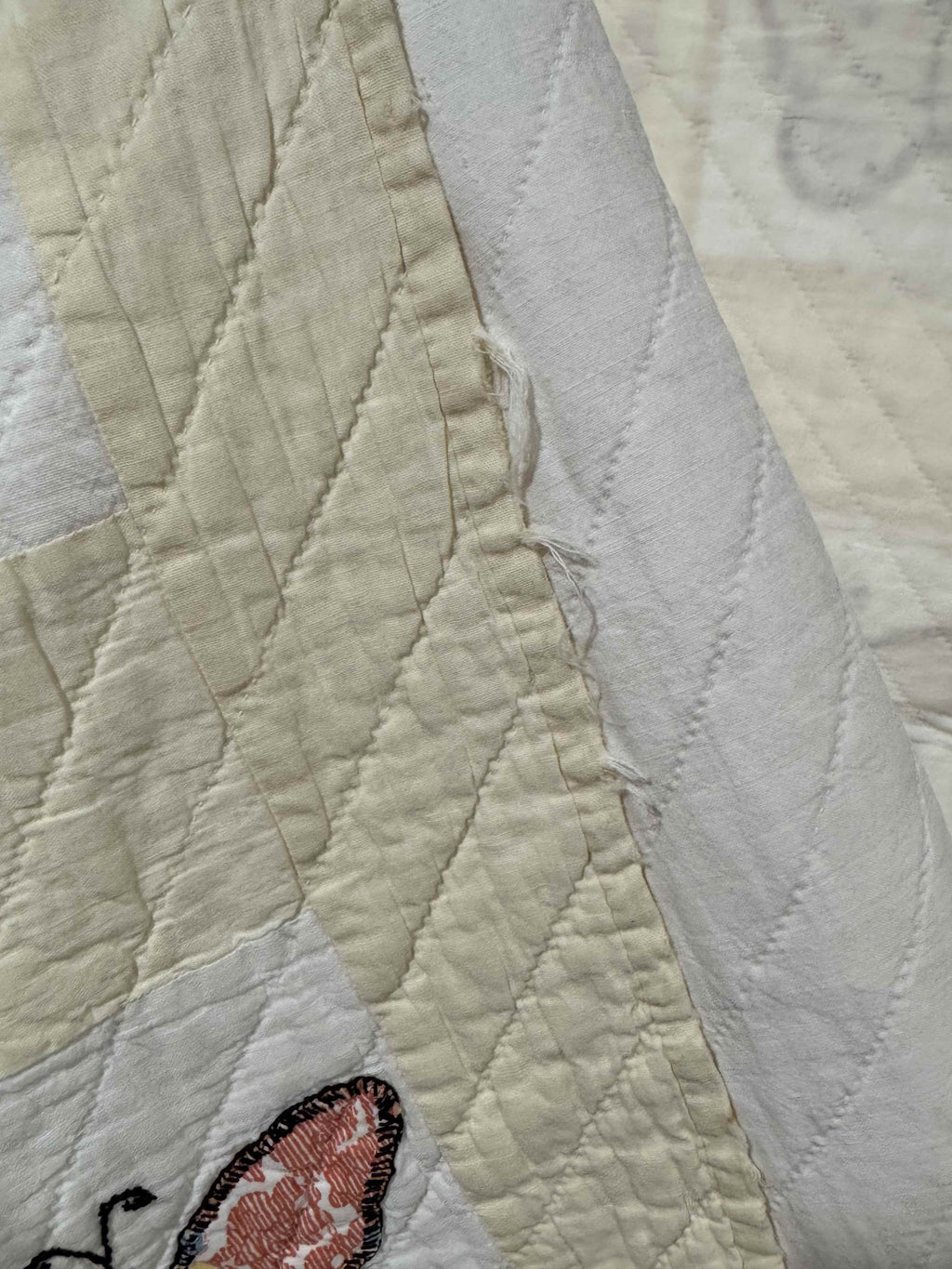 **SOLD Vintage Quilt Butterfly Applique SOLD**