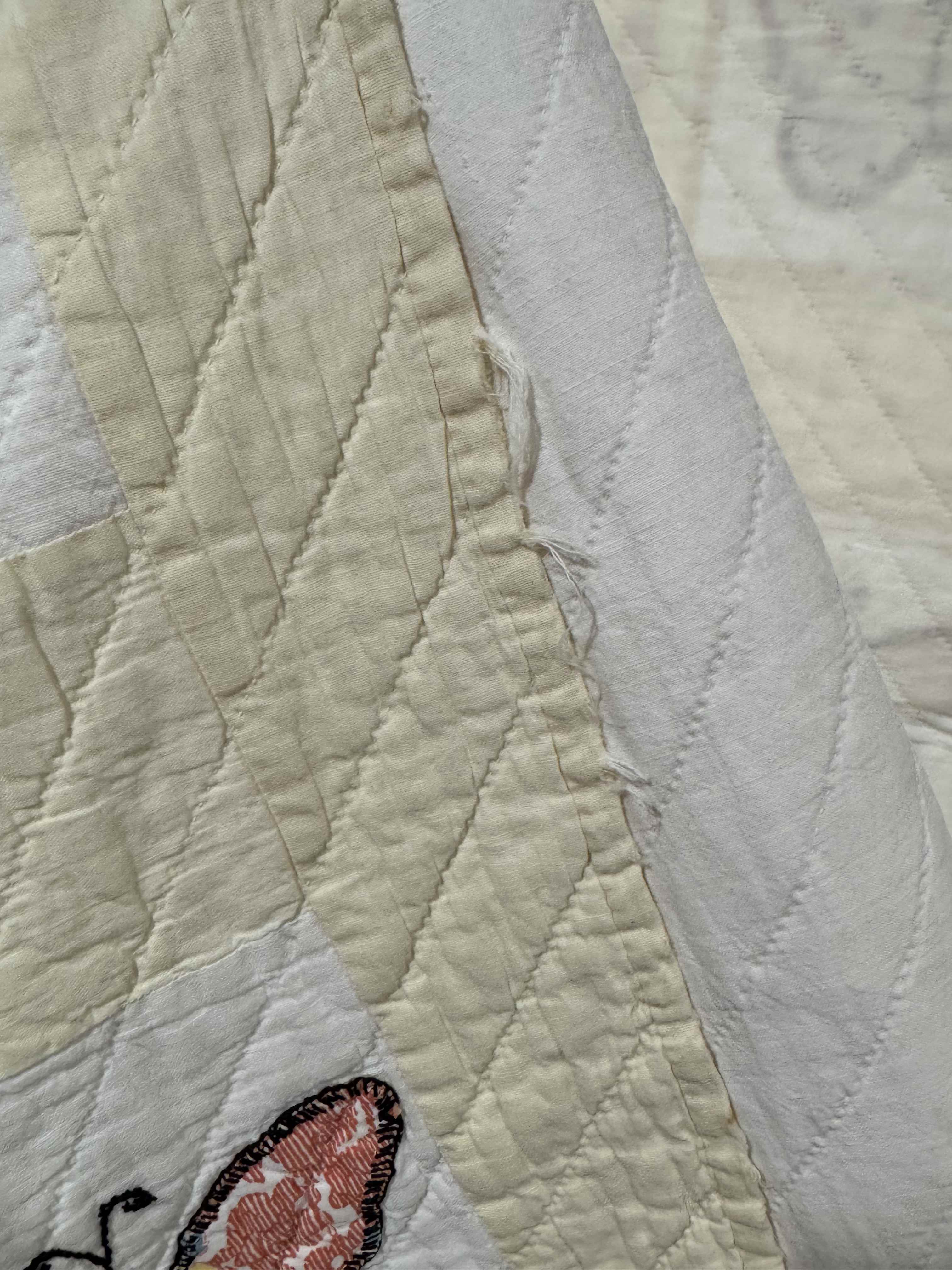 **SOLD Vintage Quilt Butterfly Applique SOLD**