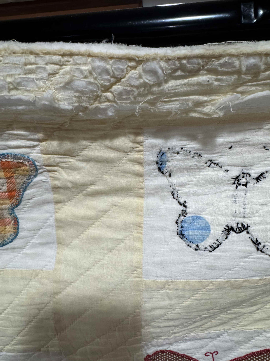 **SOLD Vintage Quilt Butterfly Applique SOLD**