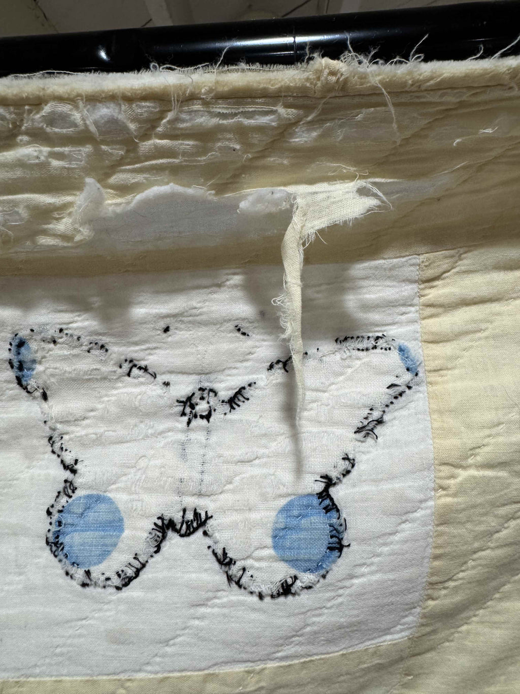 **SOLD Vintage Quilt Butterfly Applique SOLD**