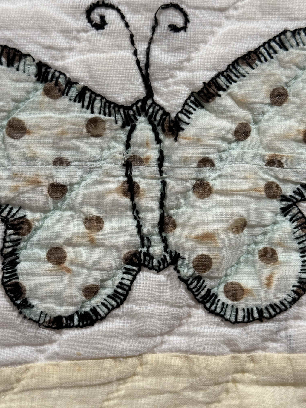 **SOLD Vintage Quilt Butterfly Applique SOLD**