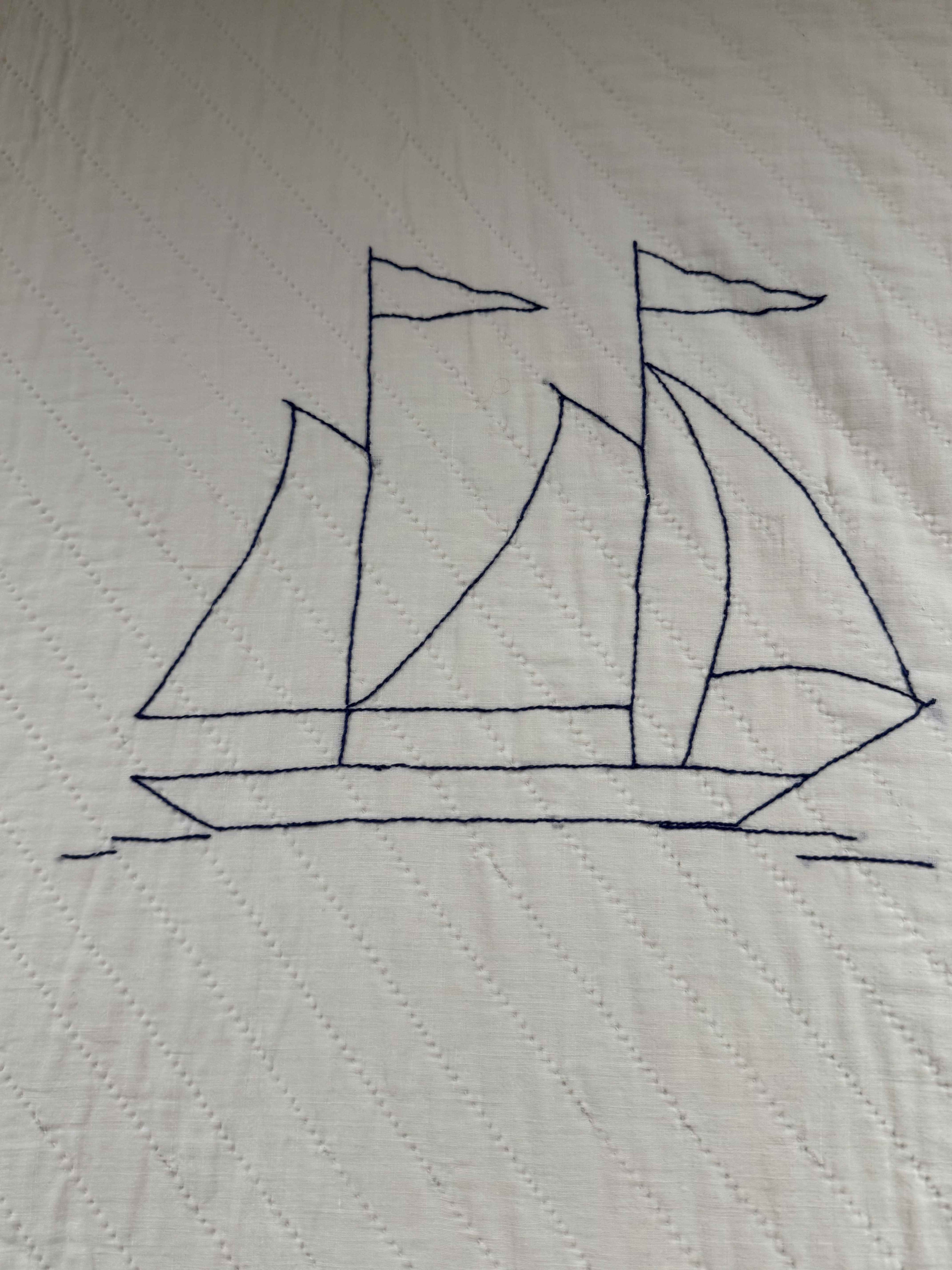 **SOLD Vintage Quilt Dutch Boy Dated SOLD**