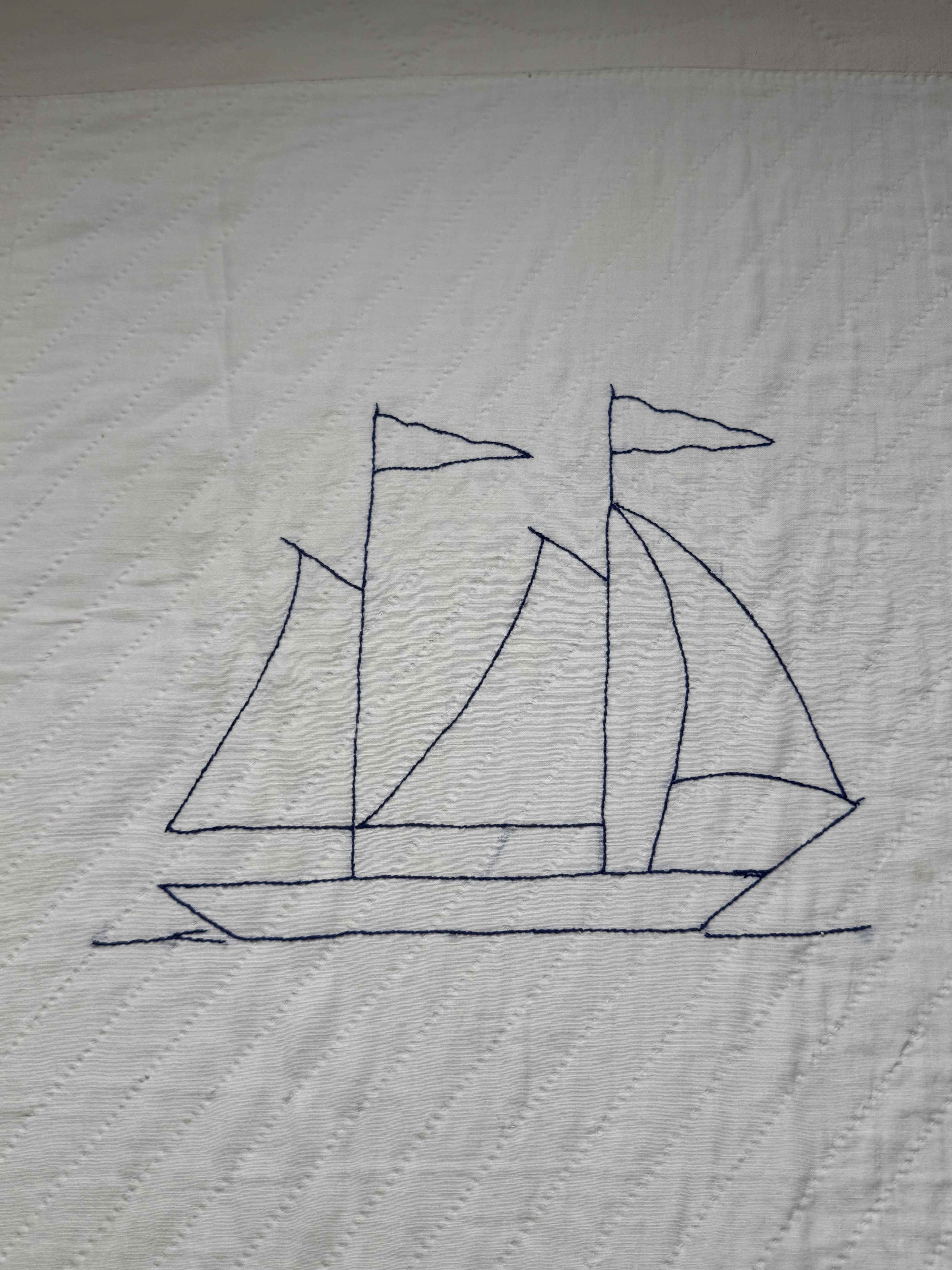 **SOLD Vintage Quilt Dutch Boy Dated SOLD**