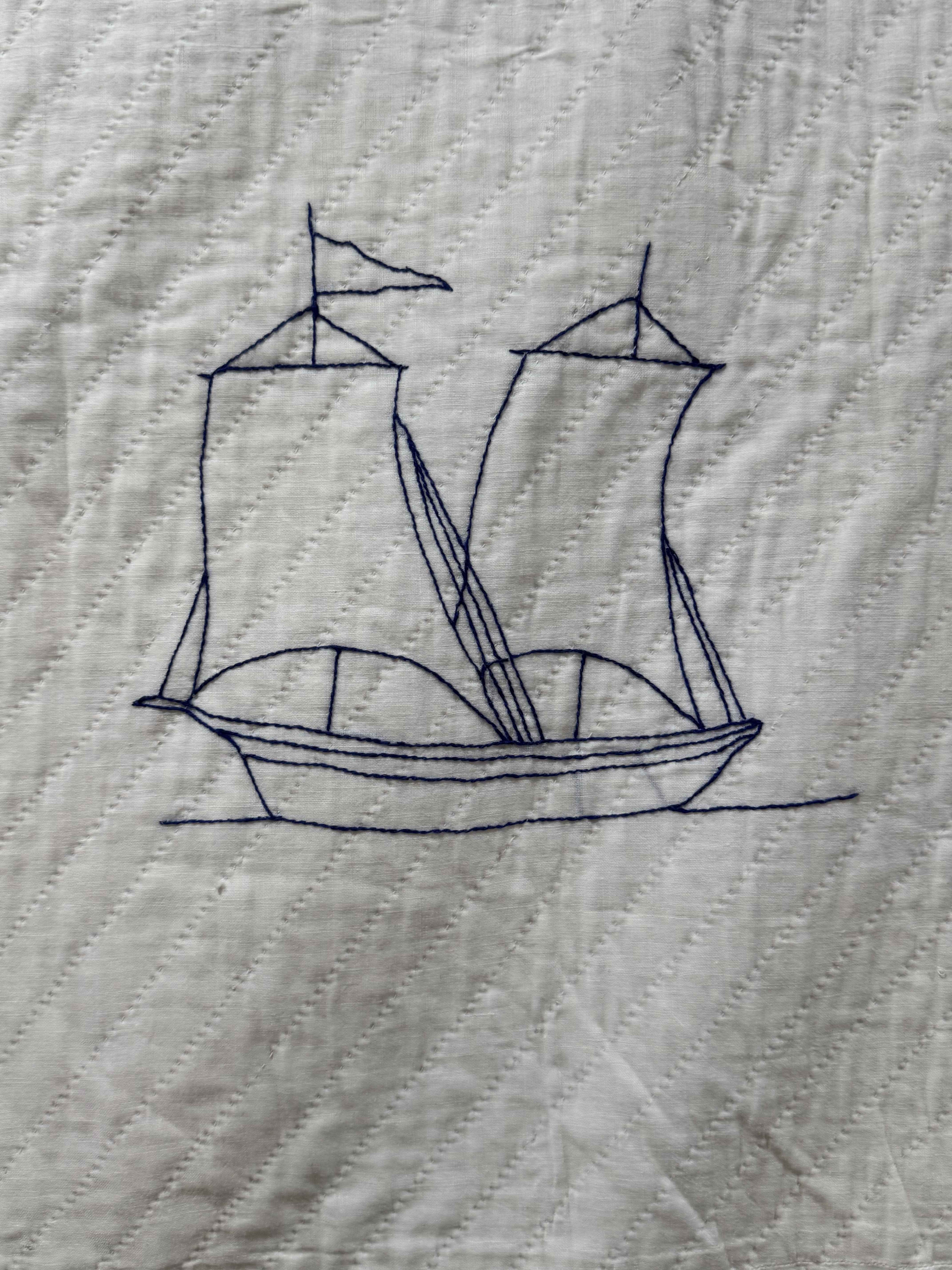 **SOLD Vintage Quilt Dutch Boy Dated SOLD**