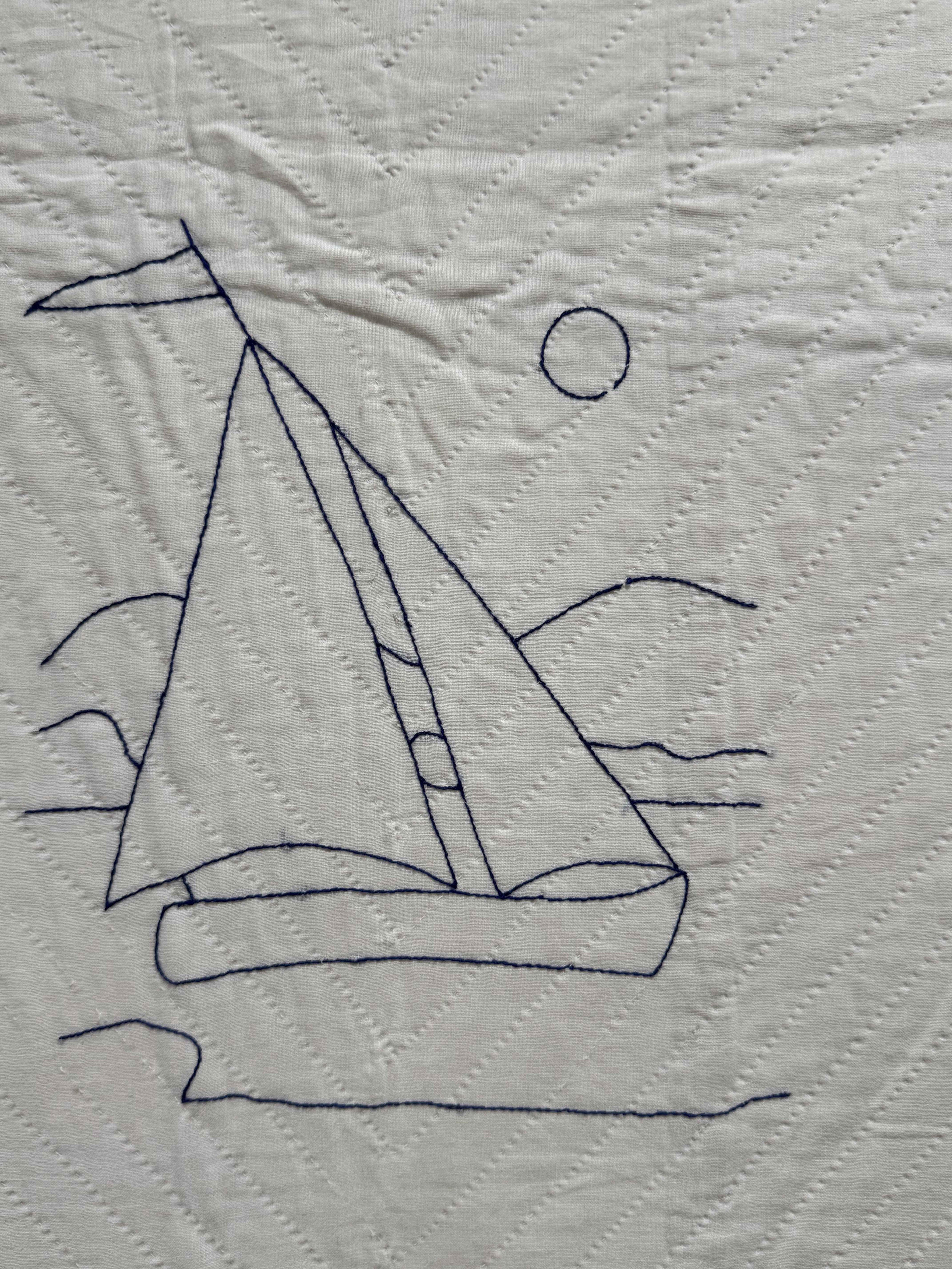 **SOLD Vintage Quilt Dutch Boy Dated SOLD**