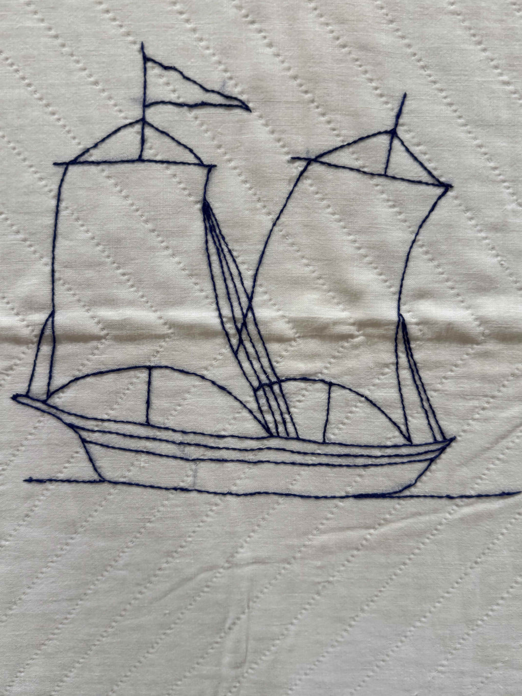 **SOLD Vintage Quilt Dutch Boy Dated SOLD**
