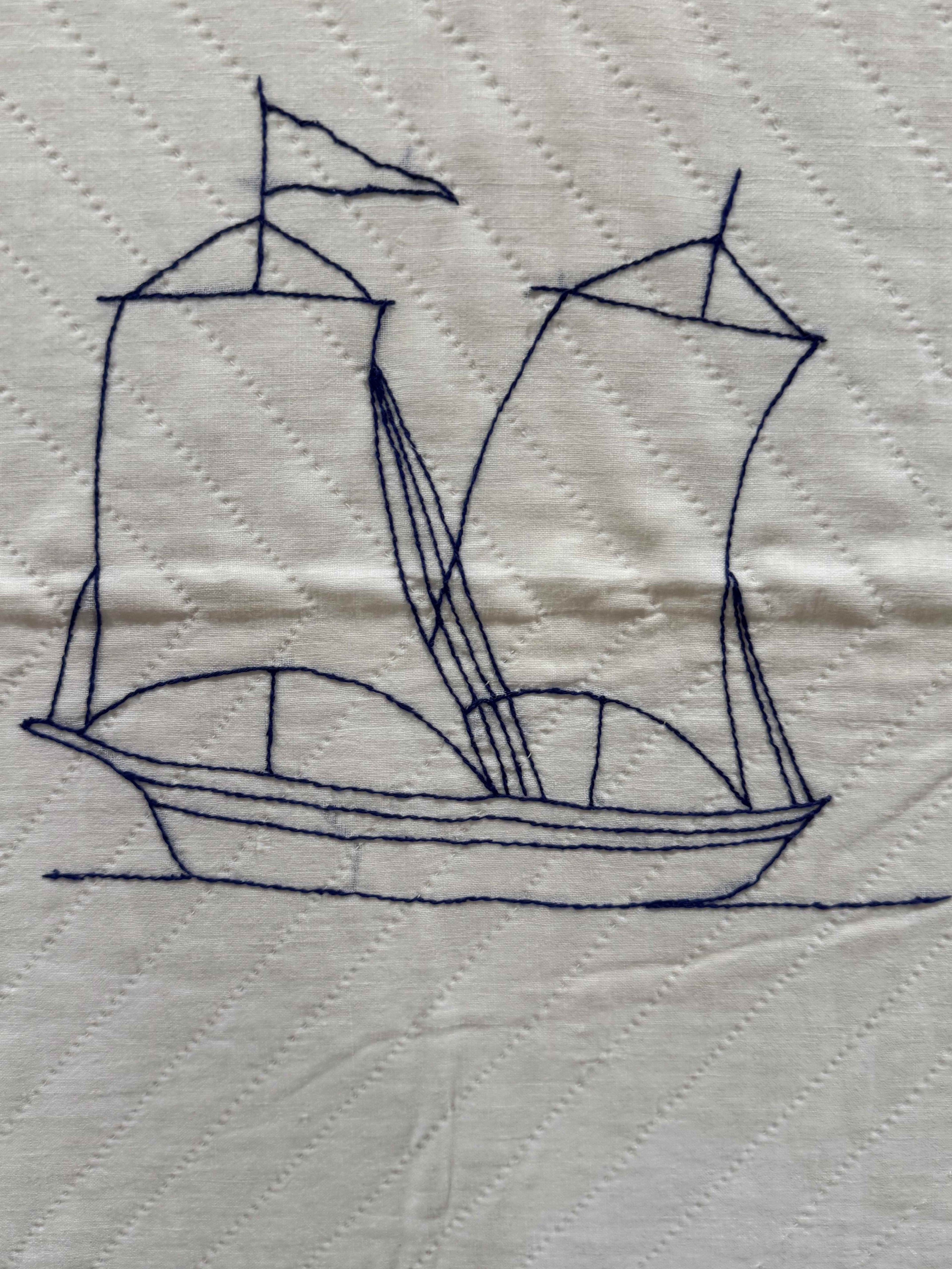 **SOLD Vintage Quilt Dutch Boy Dated SOLD**