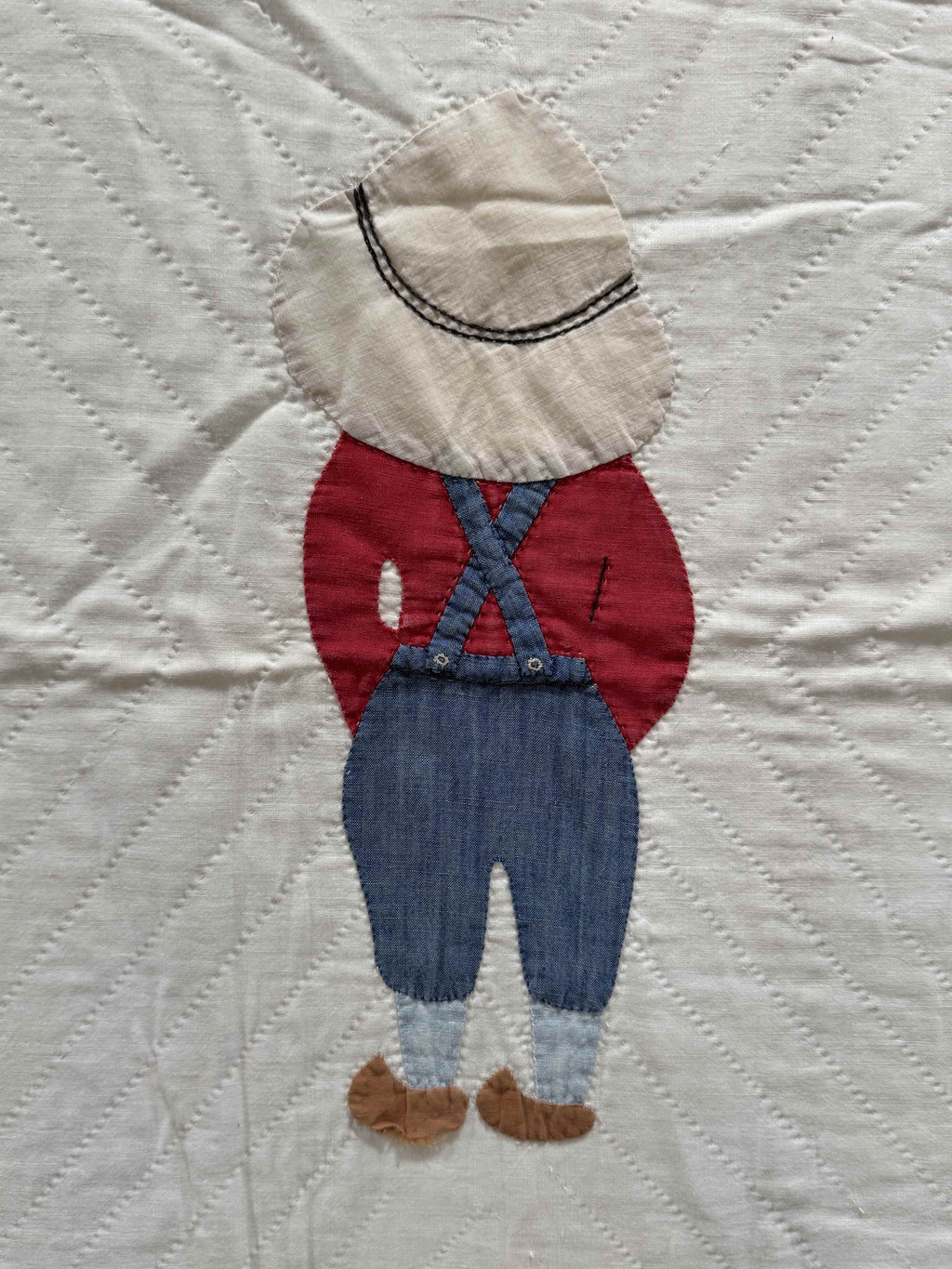 **SOLD Vintage Quilt Dutch Boy Dated SOLD**