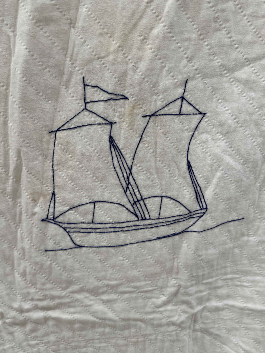 **SOLD Vintage Quilt Dutch Boy Dated SOLD**