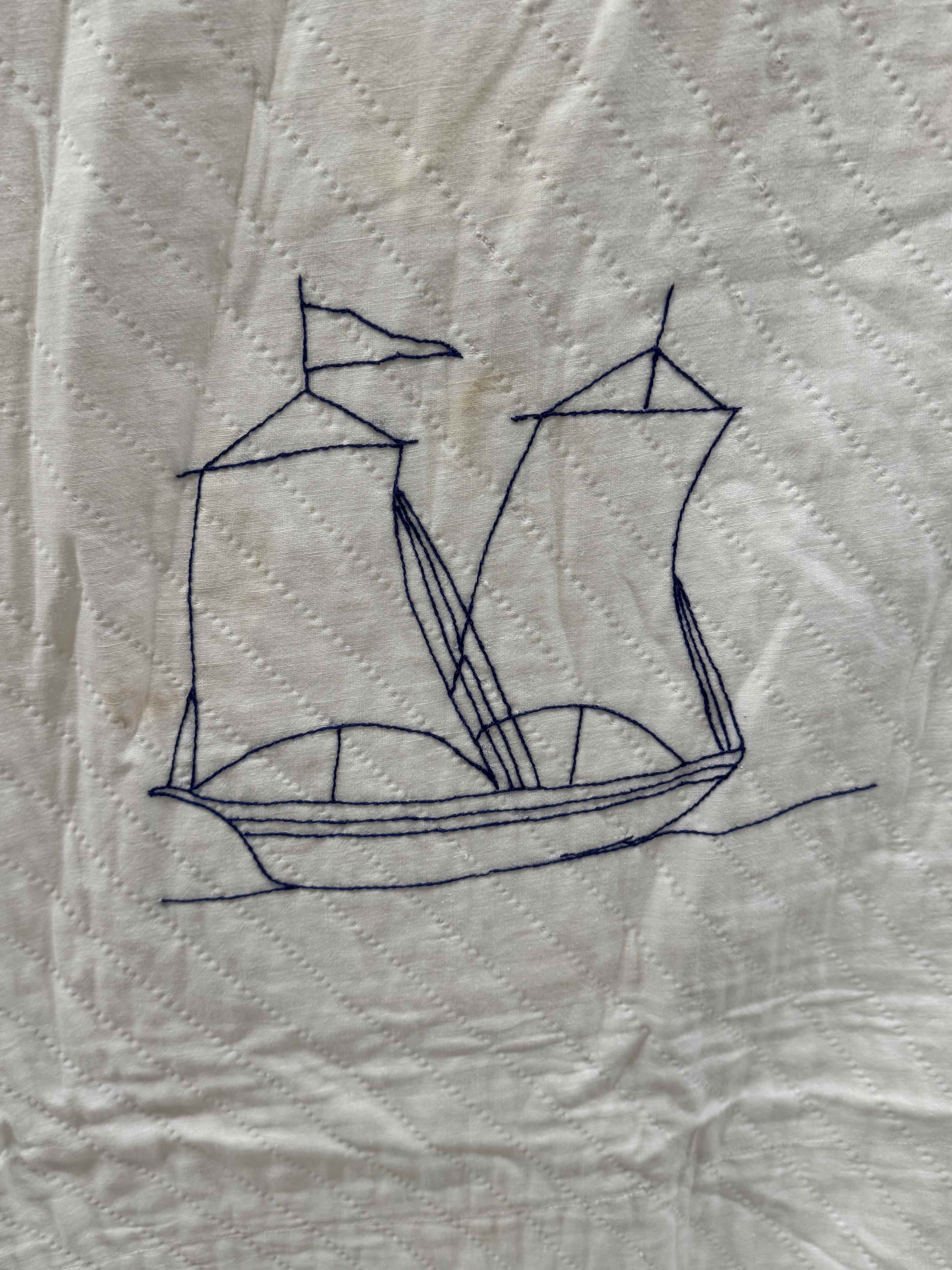 **SOLD Vintage Quilt Dutch Boy Dated SOLD**