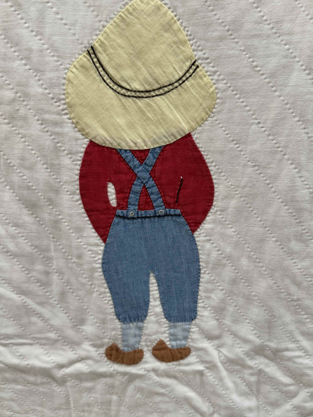 **SOLD Vintage Quilt Dutch Boy Dated SOLD**