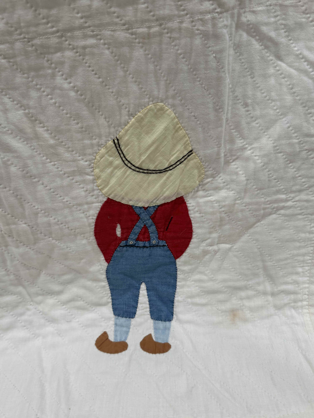 **SOLD Vintage Quilt Dutch Boy Dated SOLD**