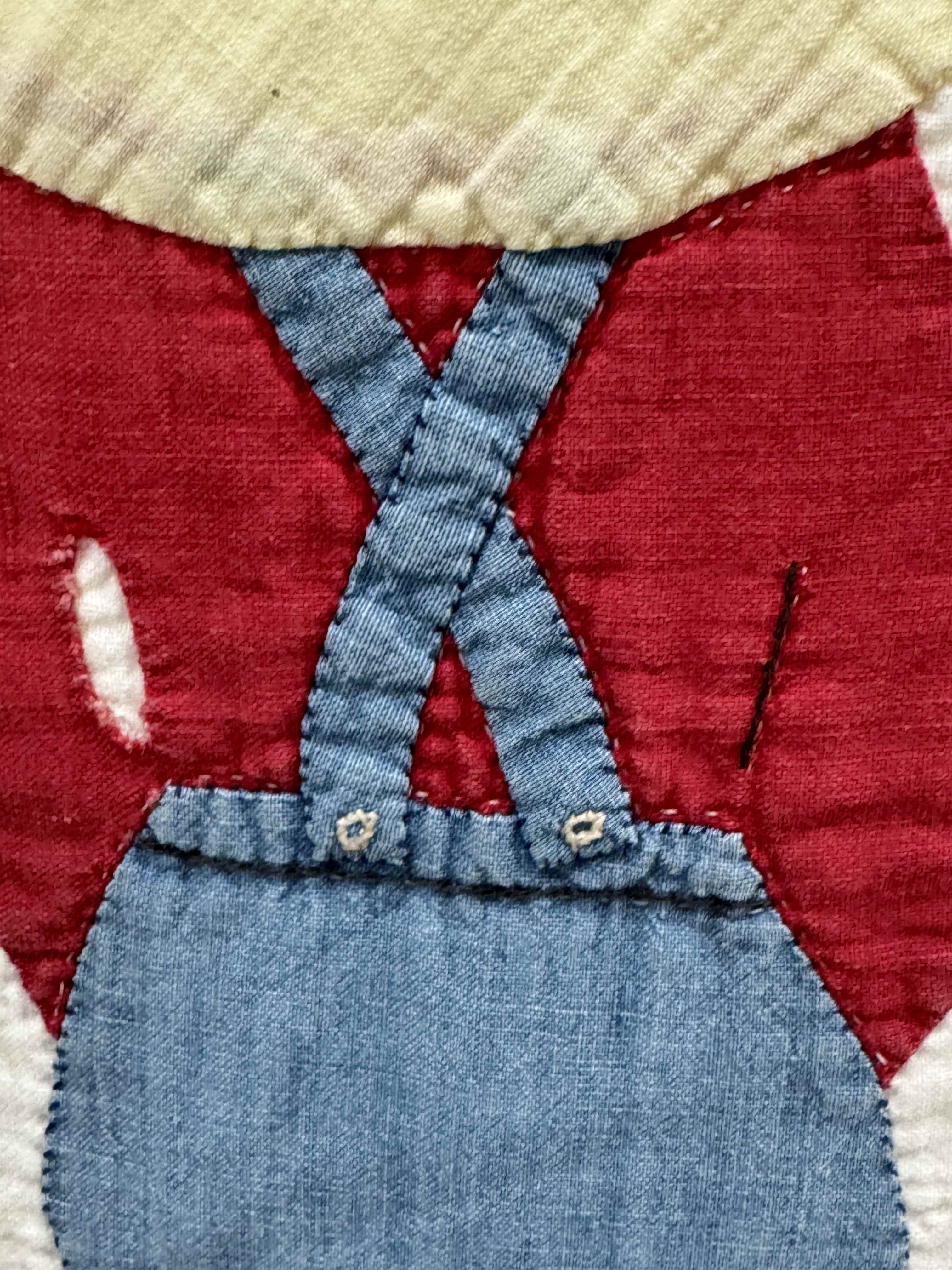 **SOLD Vintage Quilt Dutch Boy Dated SOLD**