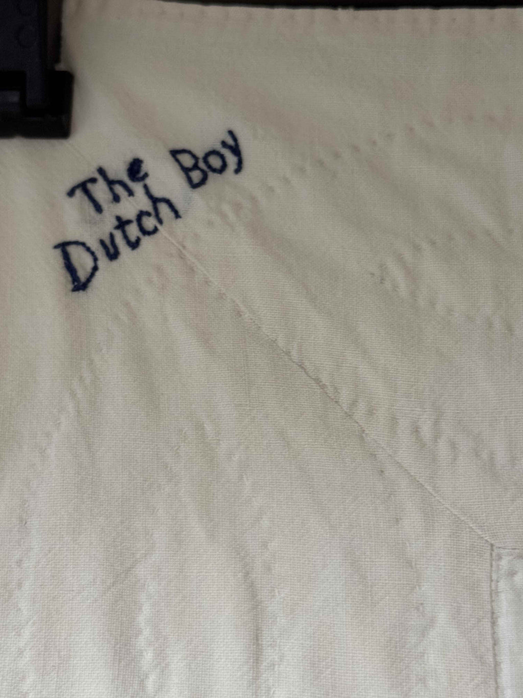 **SOLD Vintage Quilt Dutch Boy Dated SOLD**