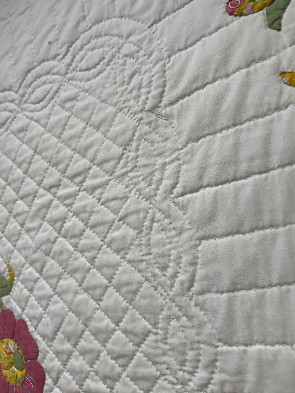 Vintage Quilt Calico Rose Kit Quilt