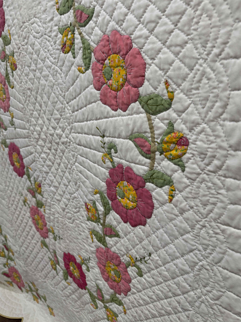 Vintage Quilt Calico Rose Kit Quilt