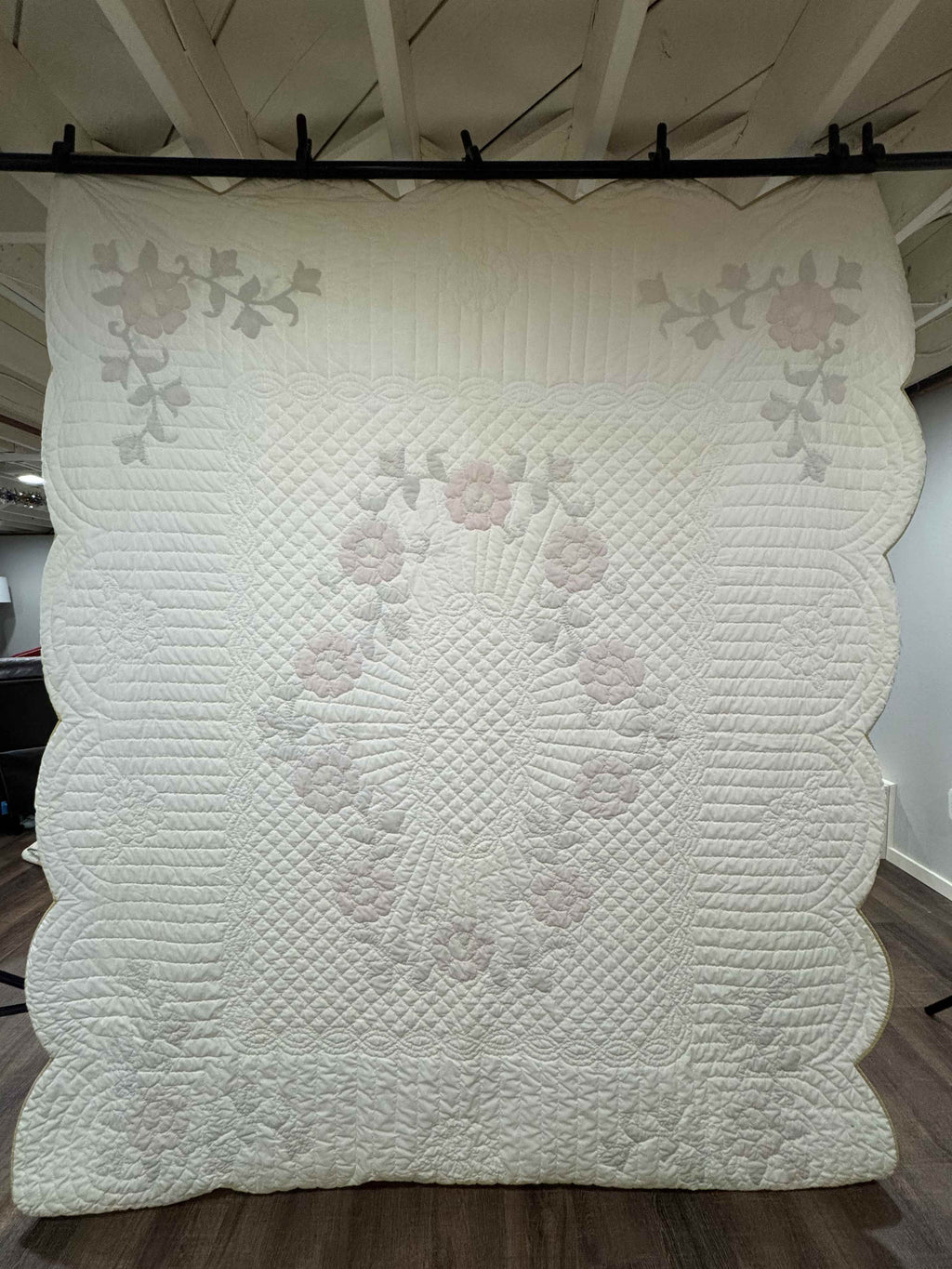 Vintage Quilt Calico Rose Kit Quilt