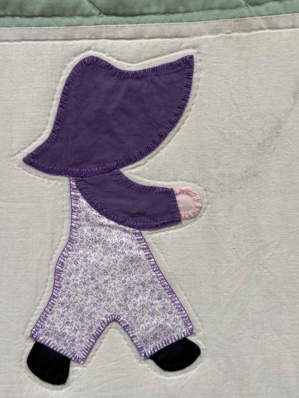 **SOLD  Vintage Quilt Sunbonnet Sue SOLD**