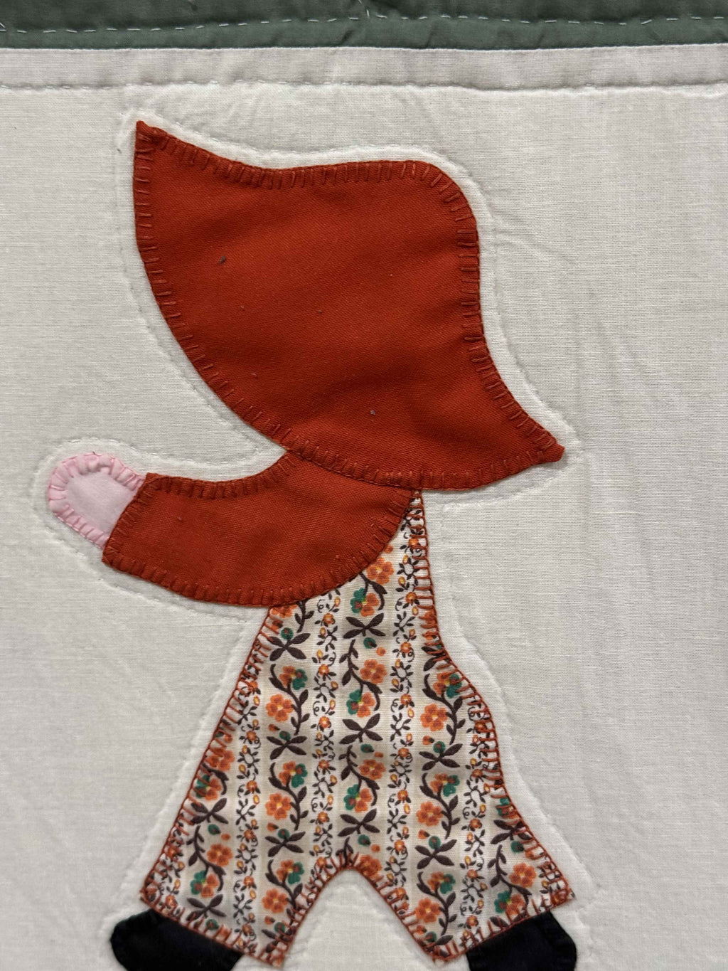**SOLD  Vintage Quilt Sunbonnet Sue SOLD**