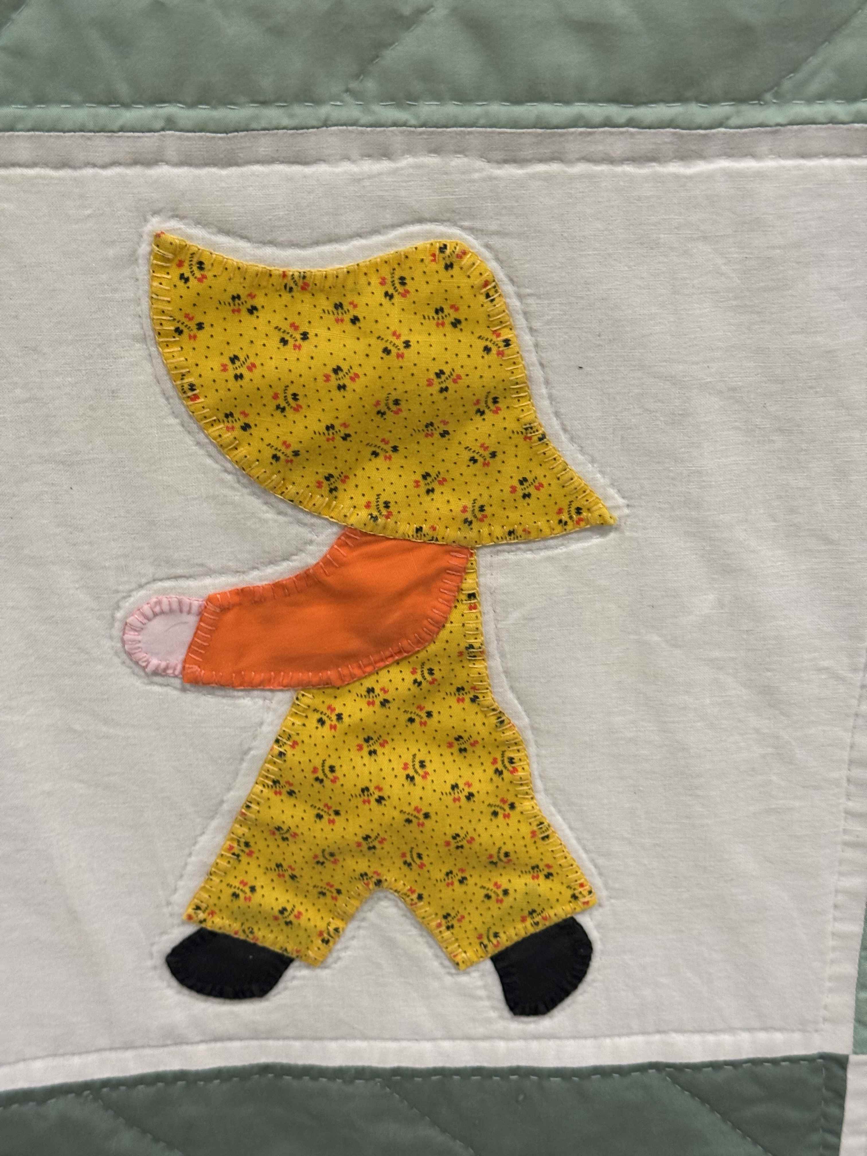 **SOLD  Vintage Quilt Sunbonnet Sue SOLD**