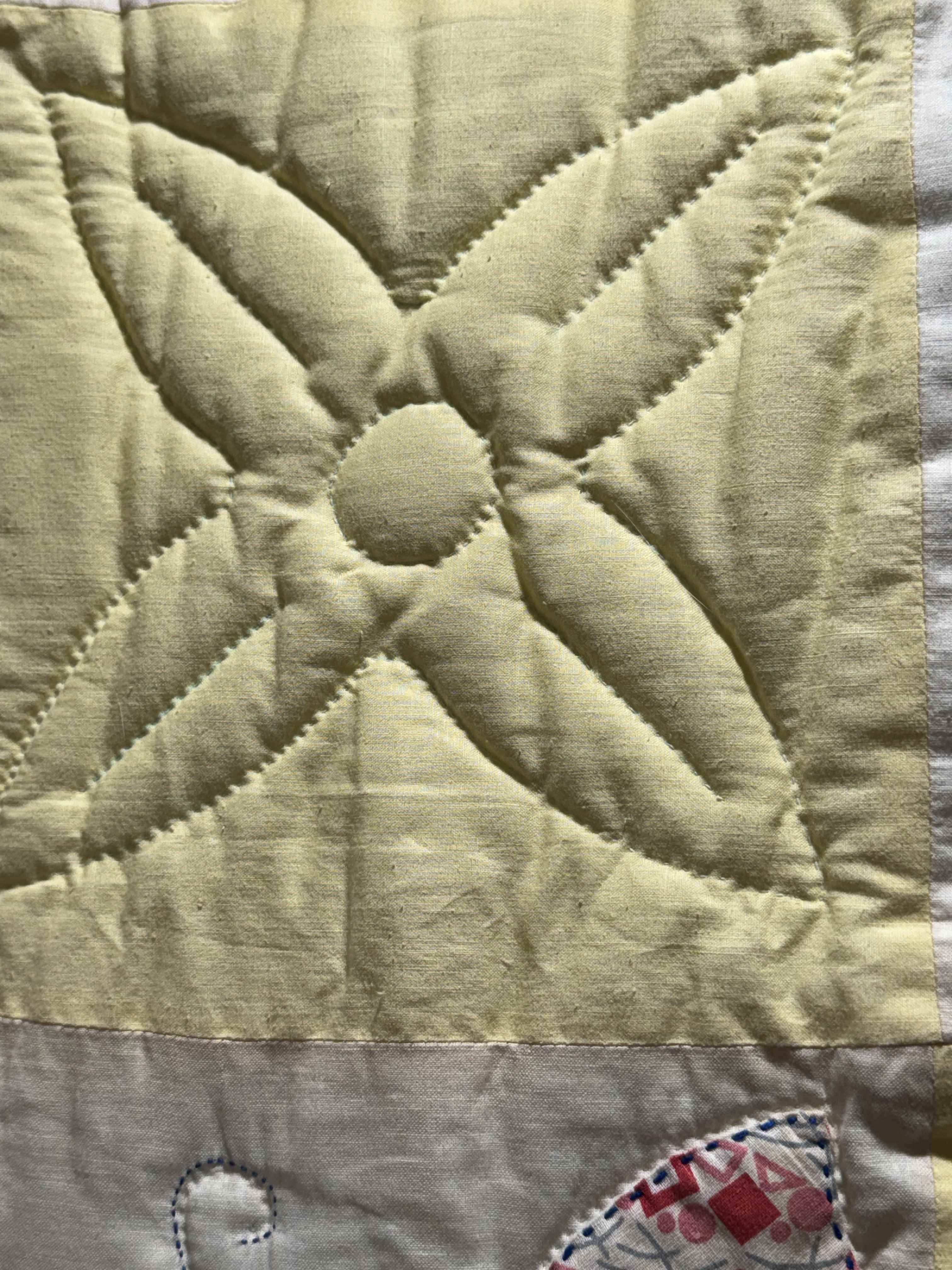 **SOLD Vintage Quilt Butterfly Applique SOLD**