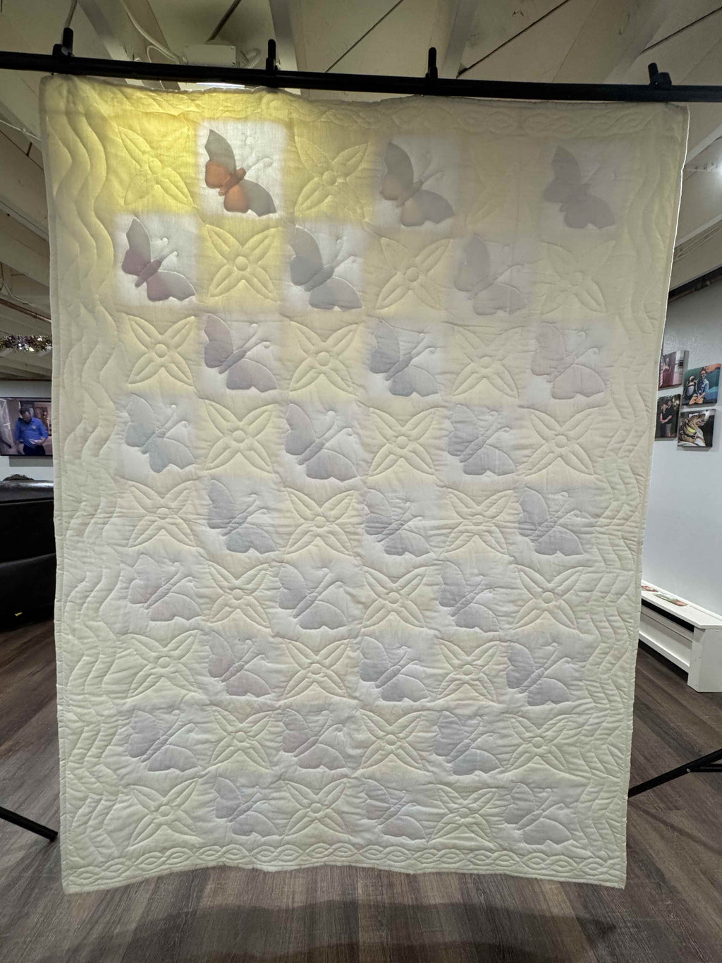 **SOLD Vintage Quilt Butterfly Applique SOLD**