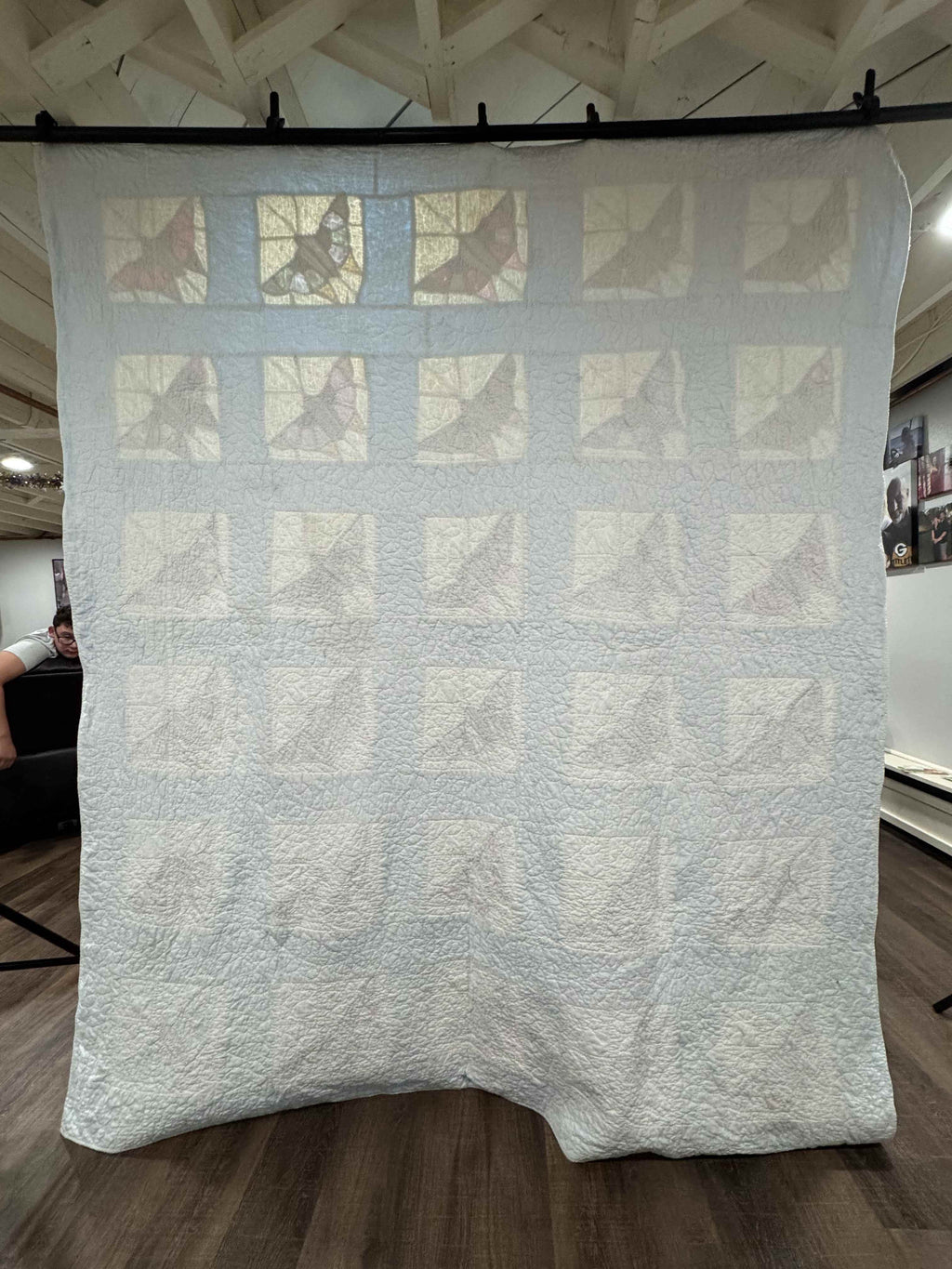 **SOLD Vintage Quilt Pieced Butterfly SOLD**