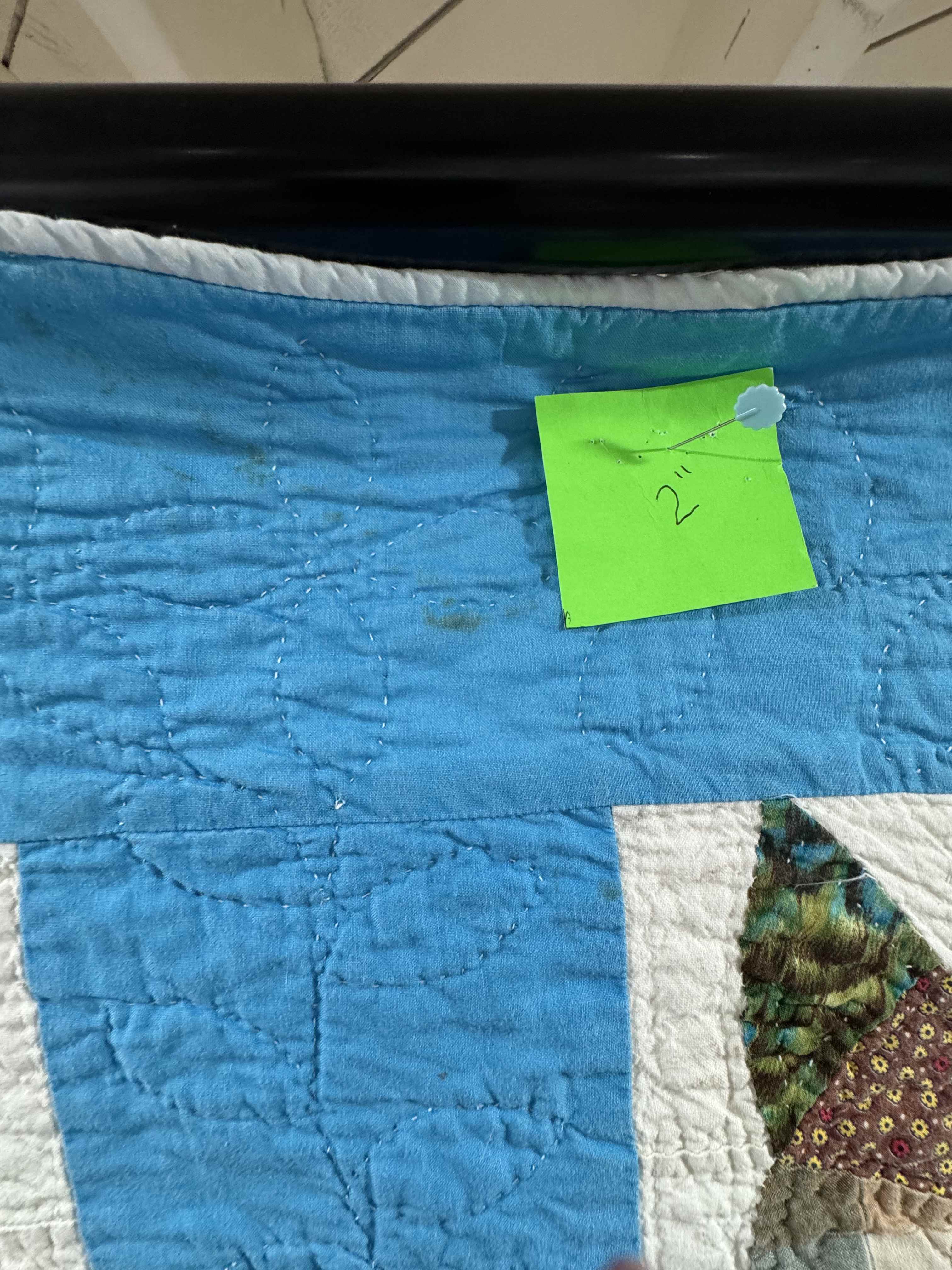 **SOLD Vintage Quilt Pieced Butterfly SOLD**