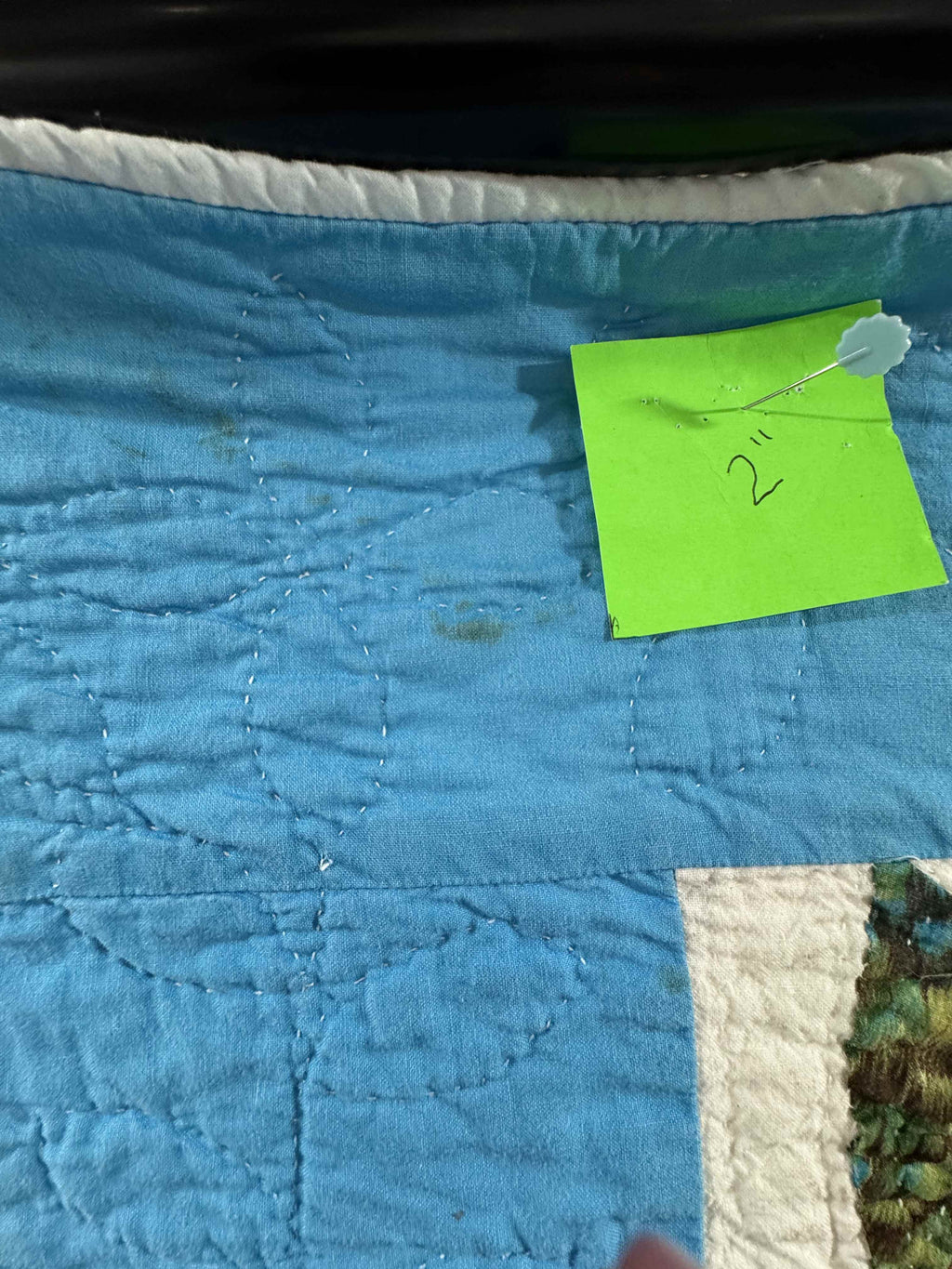 **SOLD Vintage Quilt Pieced Butterfly SOLD**