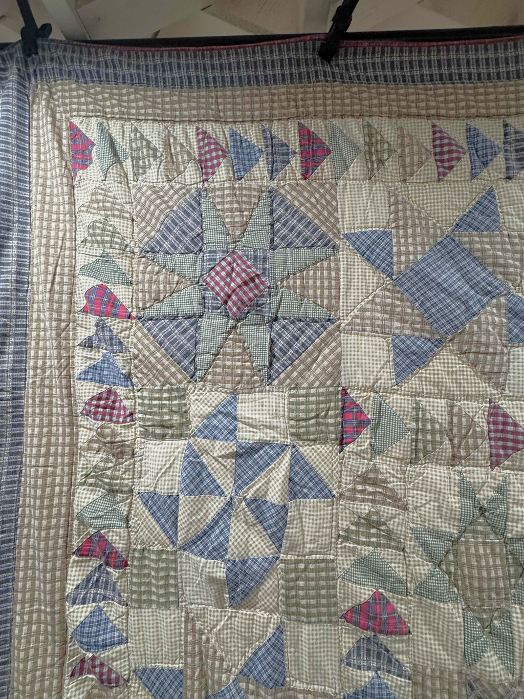 Vintage Quilt Country Plaid Sampler