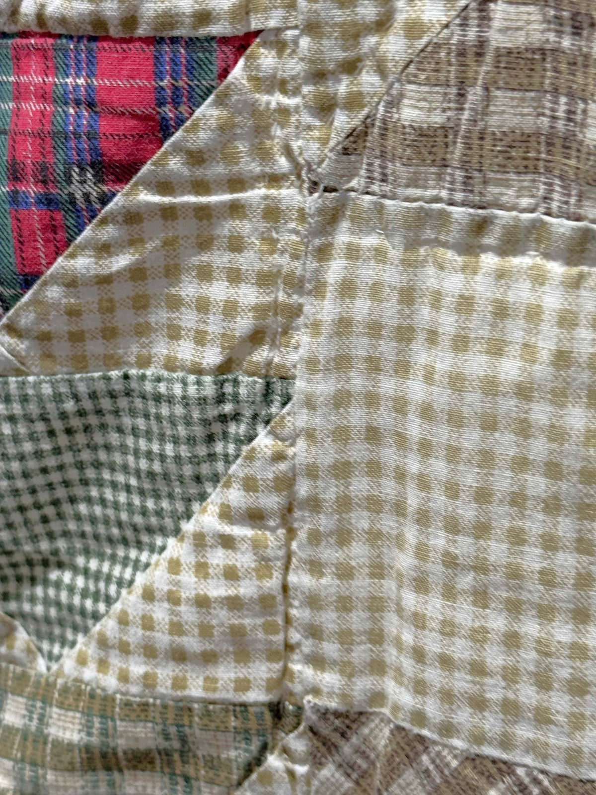 Vintage Quilt Country Plaid Sampler