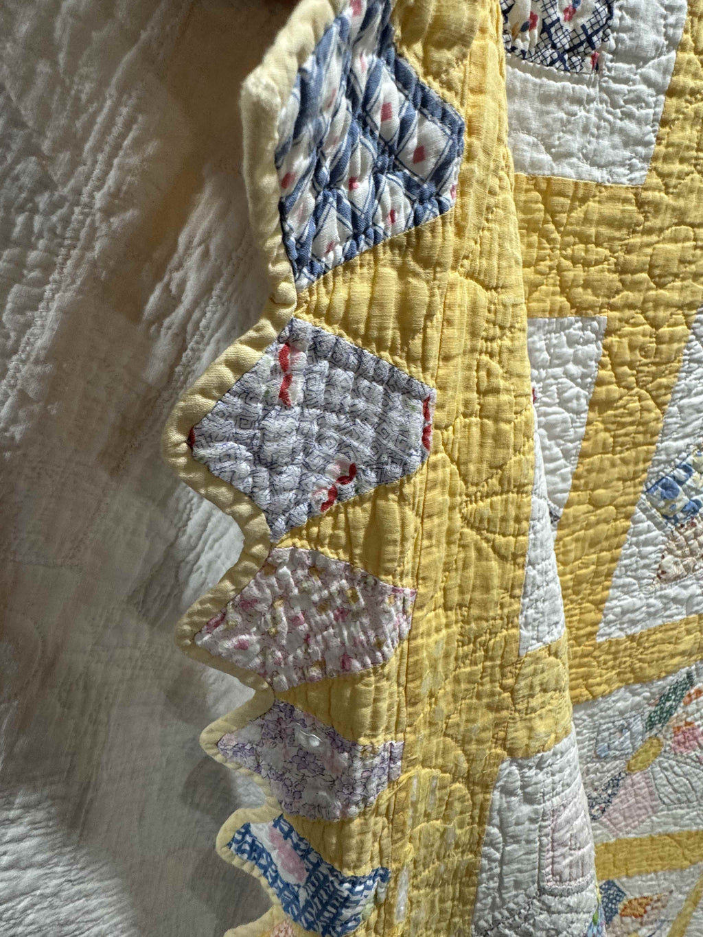 Vintage Quilt Dresden Star