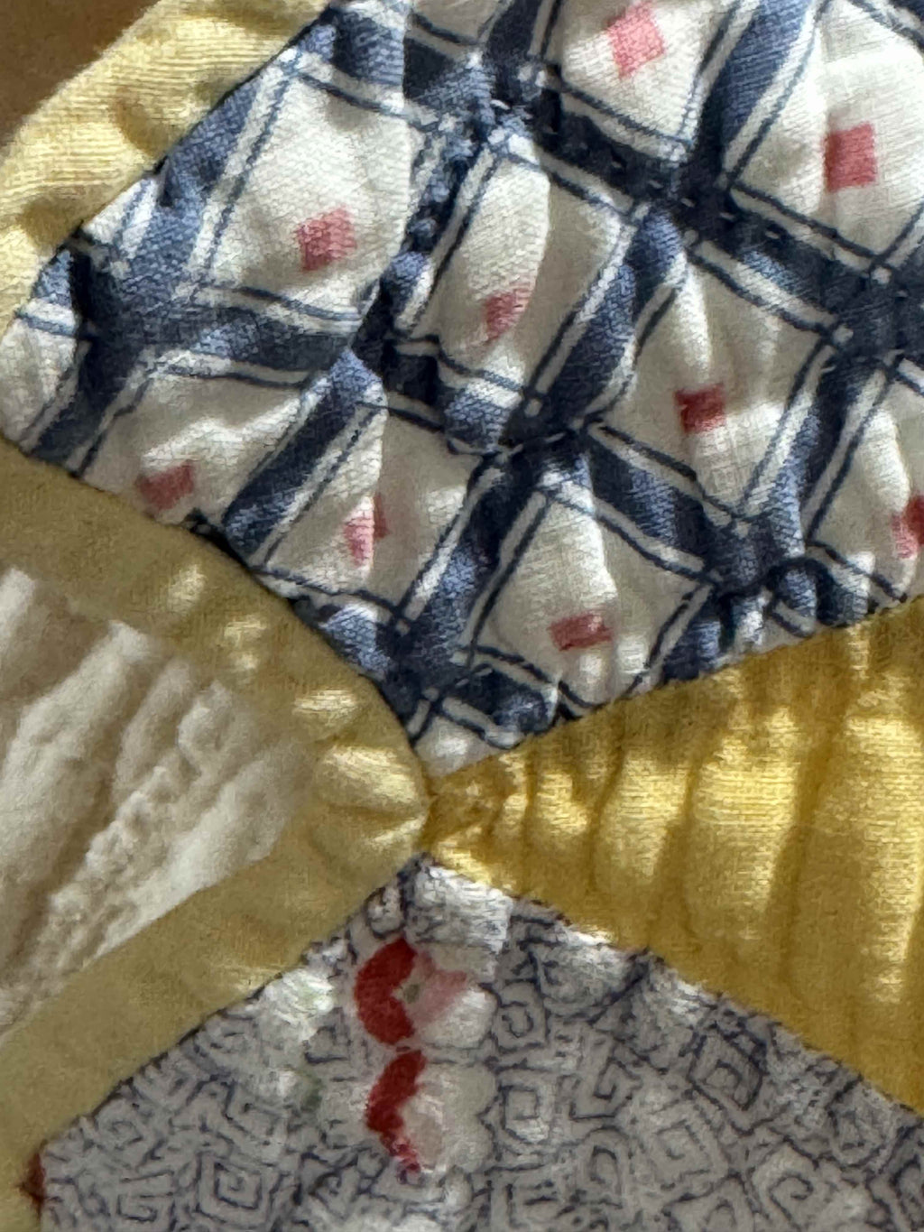 Vintage Quilt Dresden Star