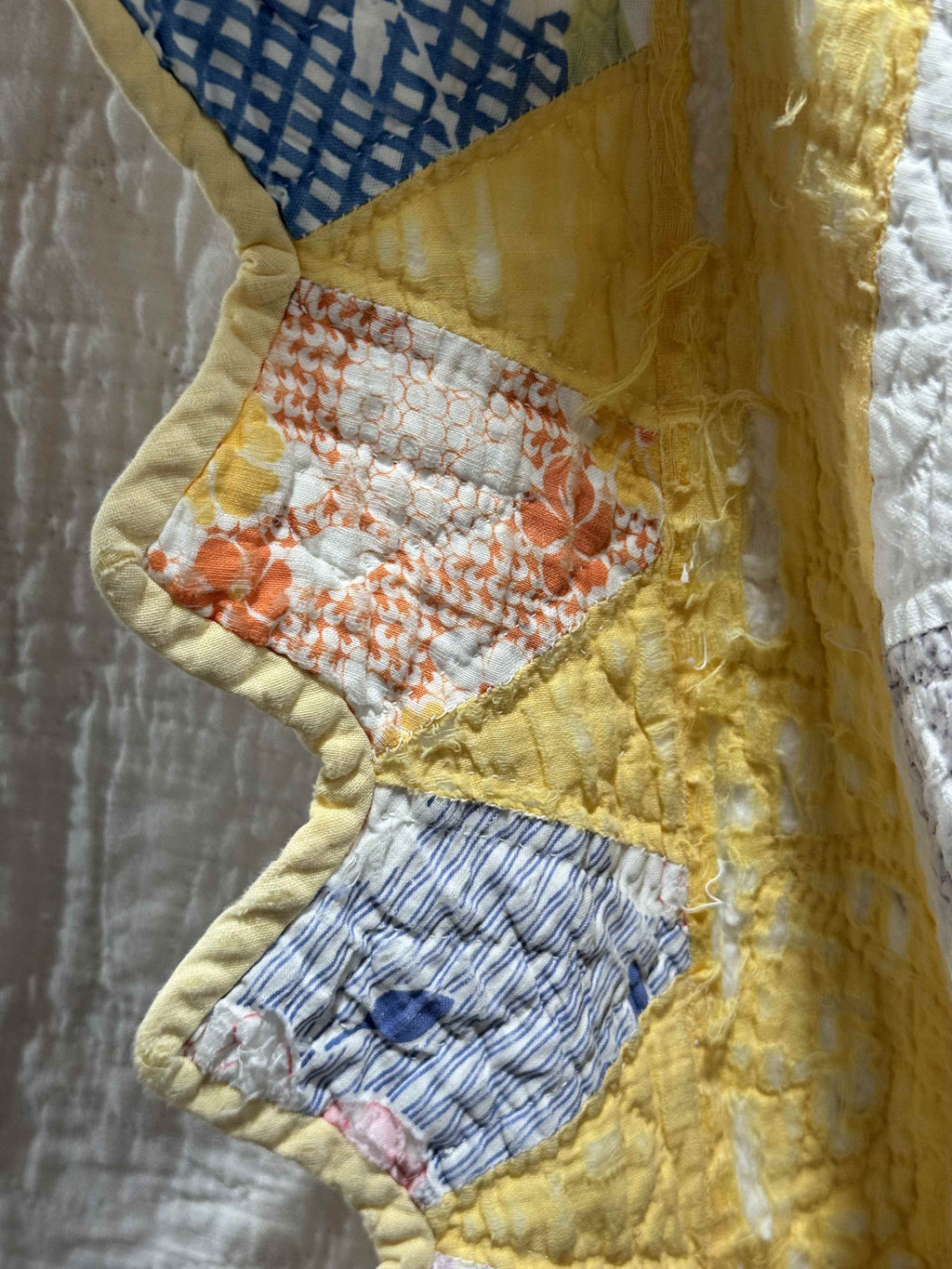 Vintage Quilt Dresden Star