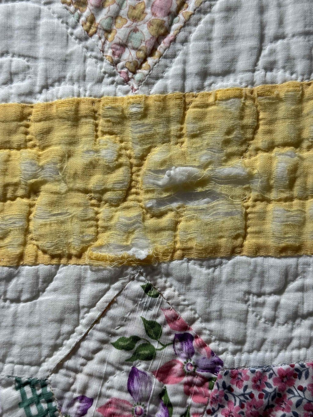 Vintage Quilt Dresden Star
