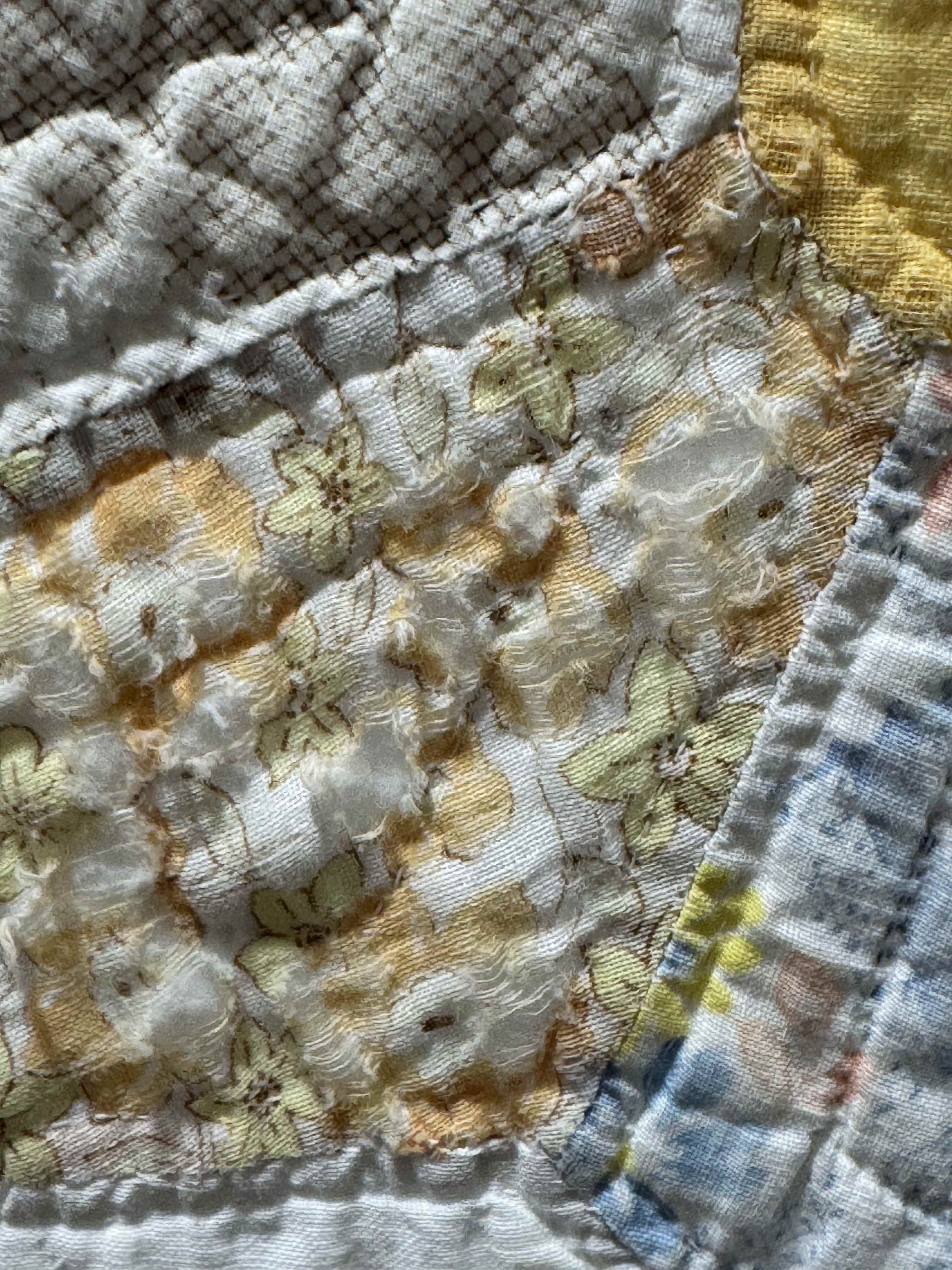 Vintage Quilt Dresden Star