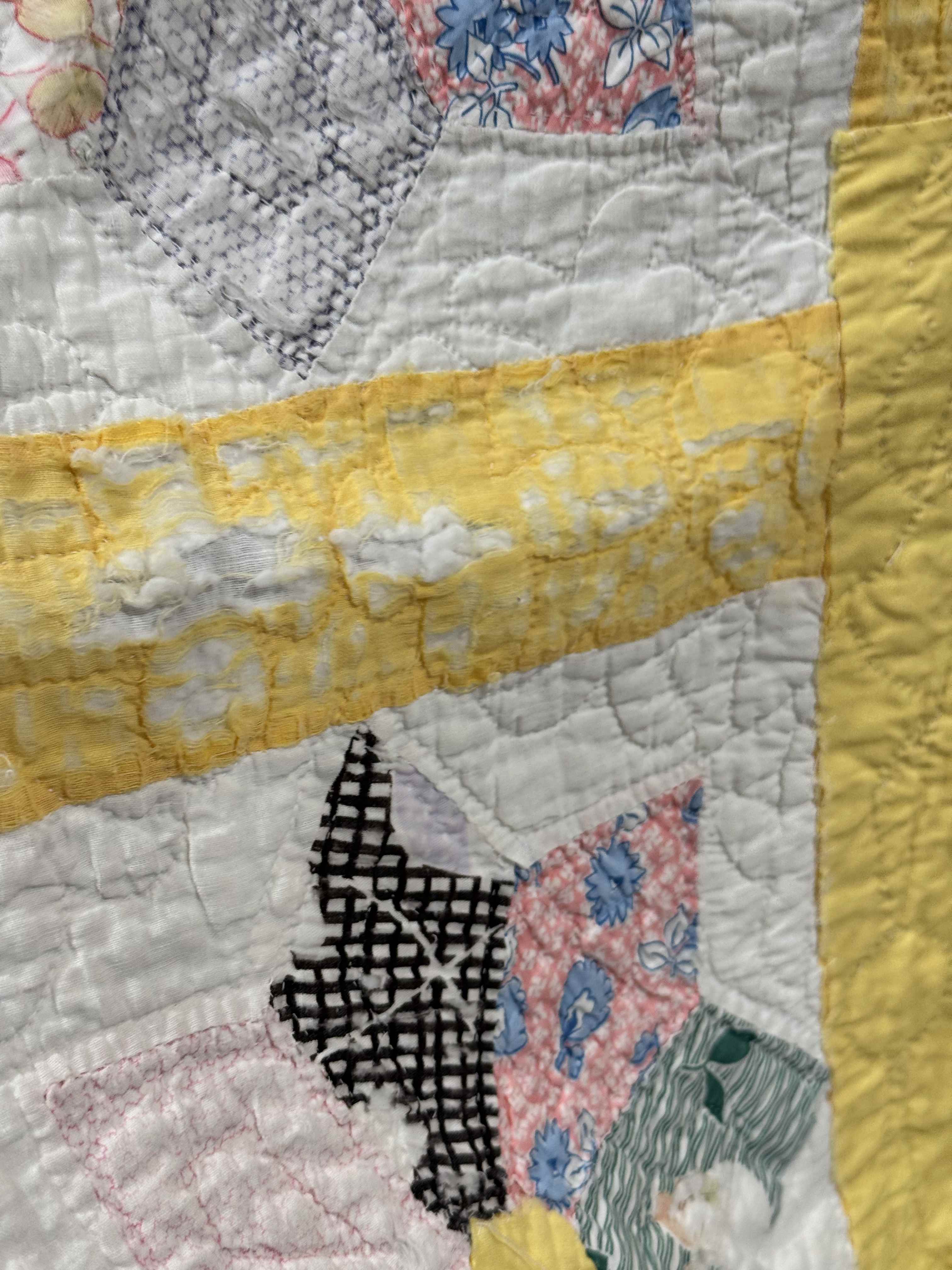 Vintage Quilt Dresden Star