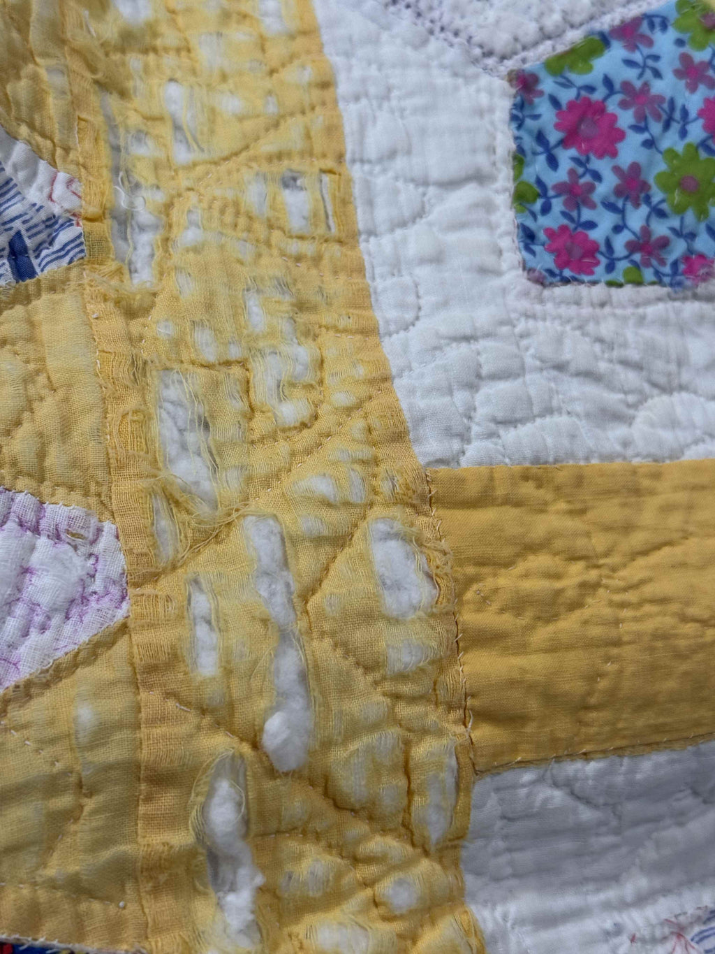 Vintage Quilt Dresden Star